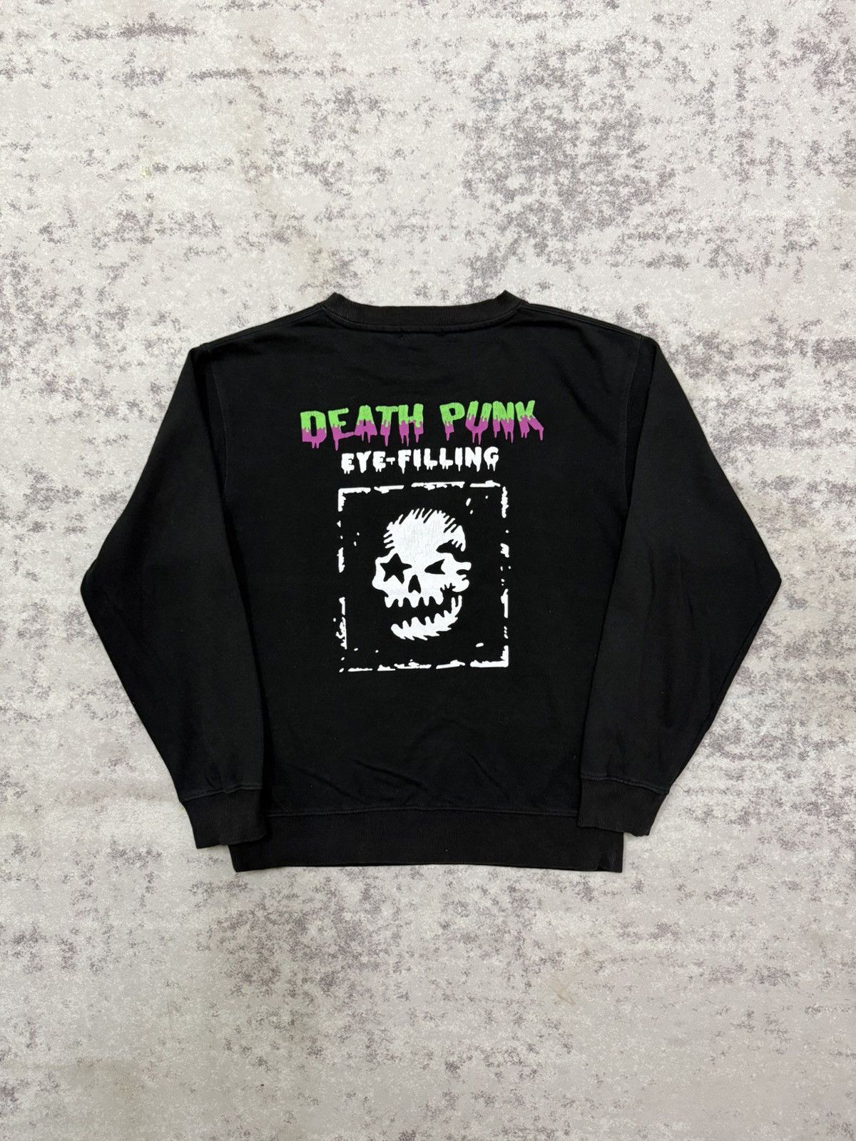 Japanese Brand Deadth Punk Eye-Filling Wego Sweatshirt Size US S / EU 44-46 / 1 - 10 Thumbnail