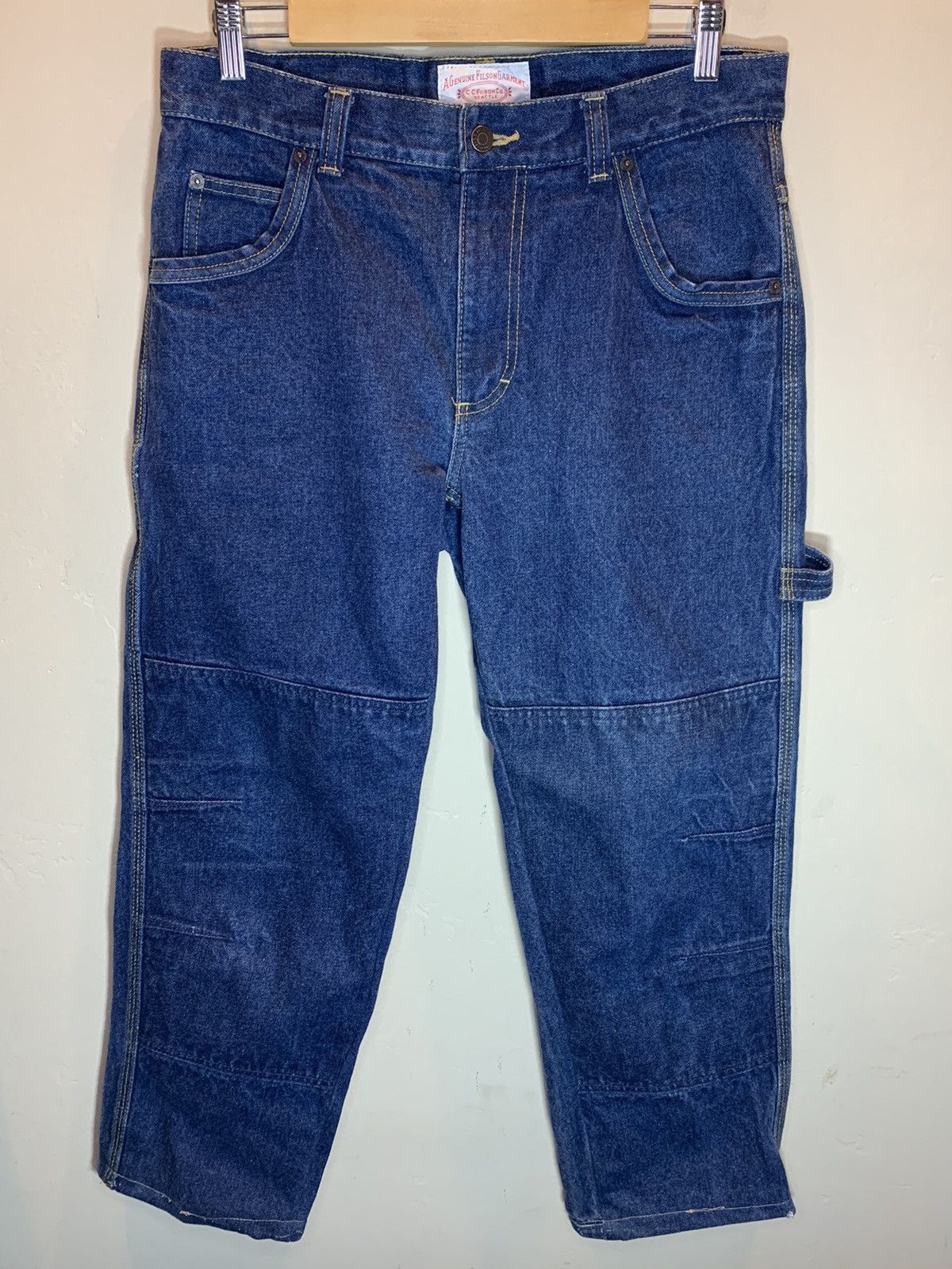 Filson RARE* Vintage Filson Double Knee Carpenter Denim Jeans Pants Size US 33 - 1 Thumbnail