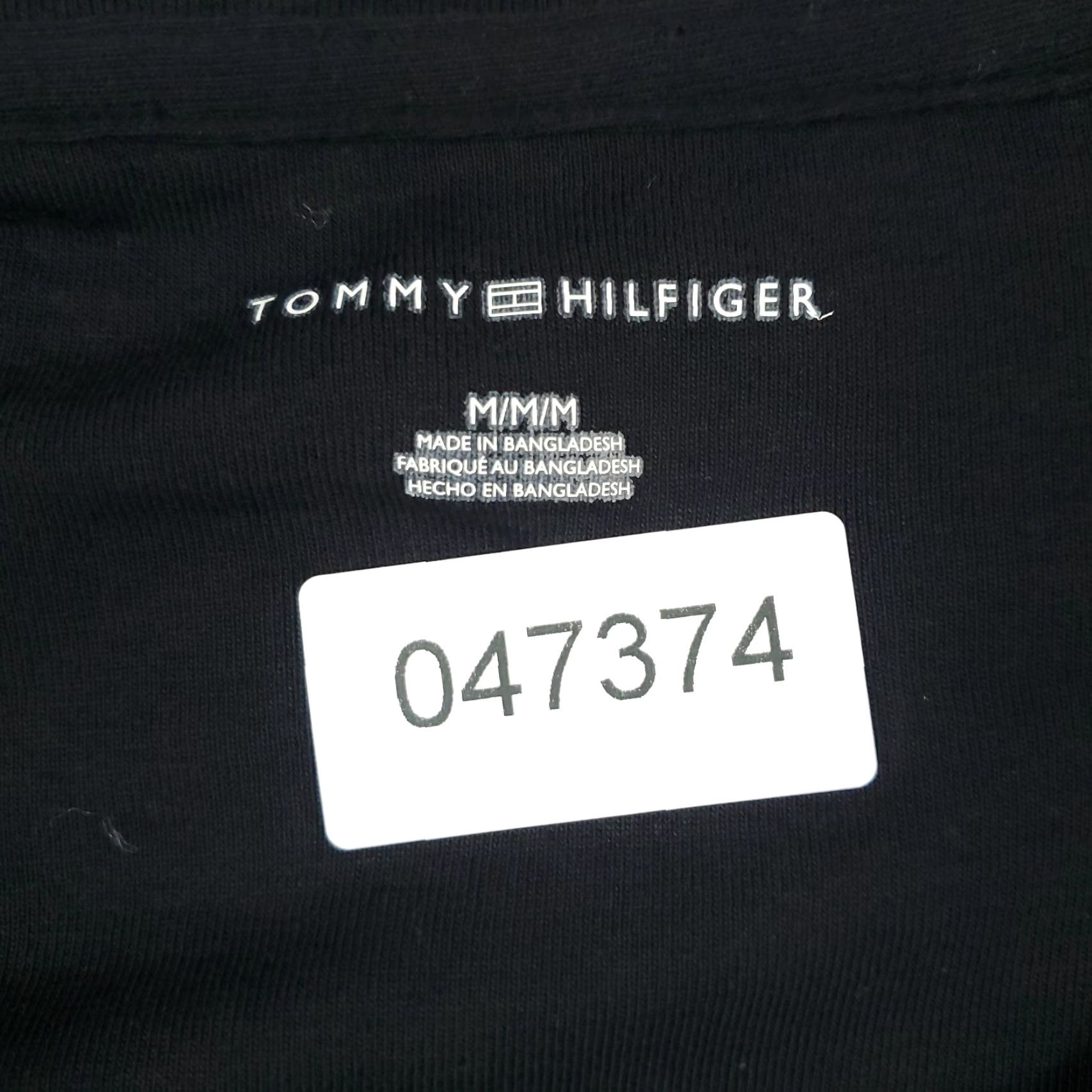 Tommy Hilfiger Tommy Hilfiger T Shirt Womens Medium Black Casual Short Sleeve Ladies Size M / US 6-8 / IT 42-44 - 6 Thumbnail
