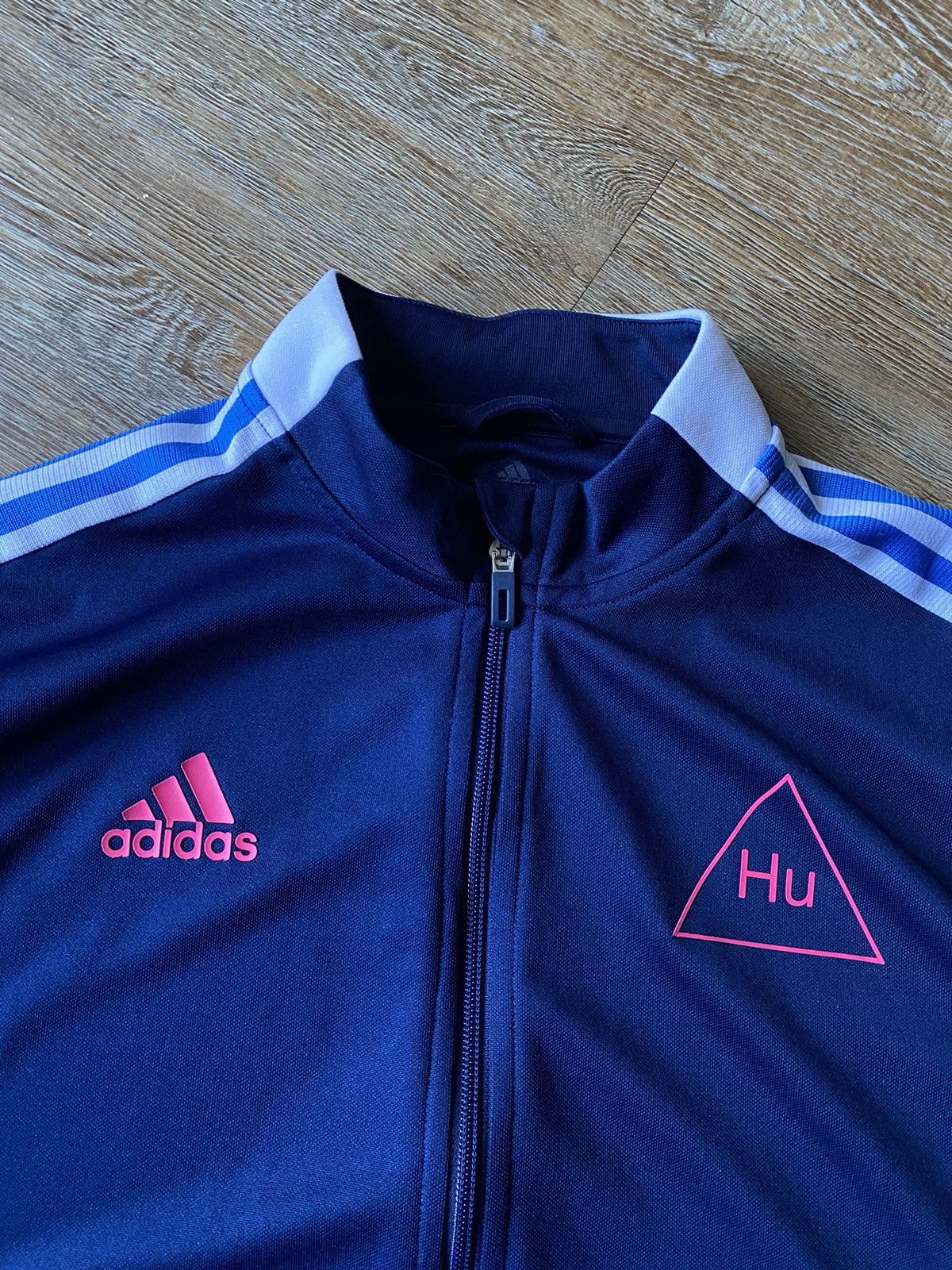 Adidas × Pharrell Vintage Adidas x Pharrell Williams Humanrace Track Jacket Size US L / EU 52-54 / 3 - 2 Thumbnail