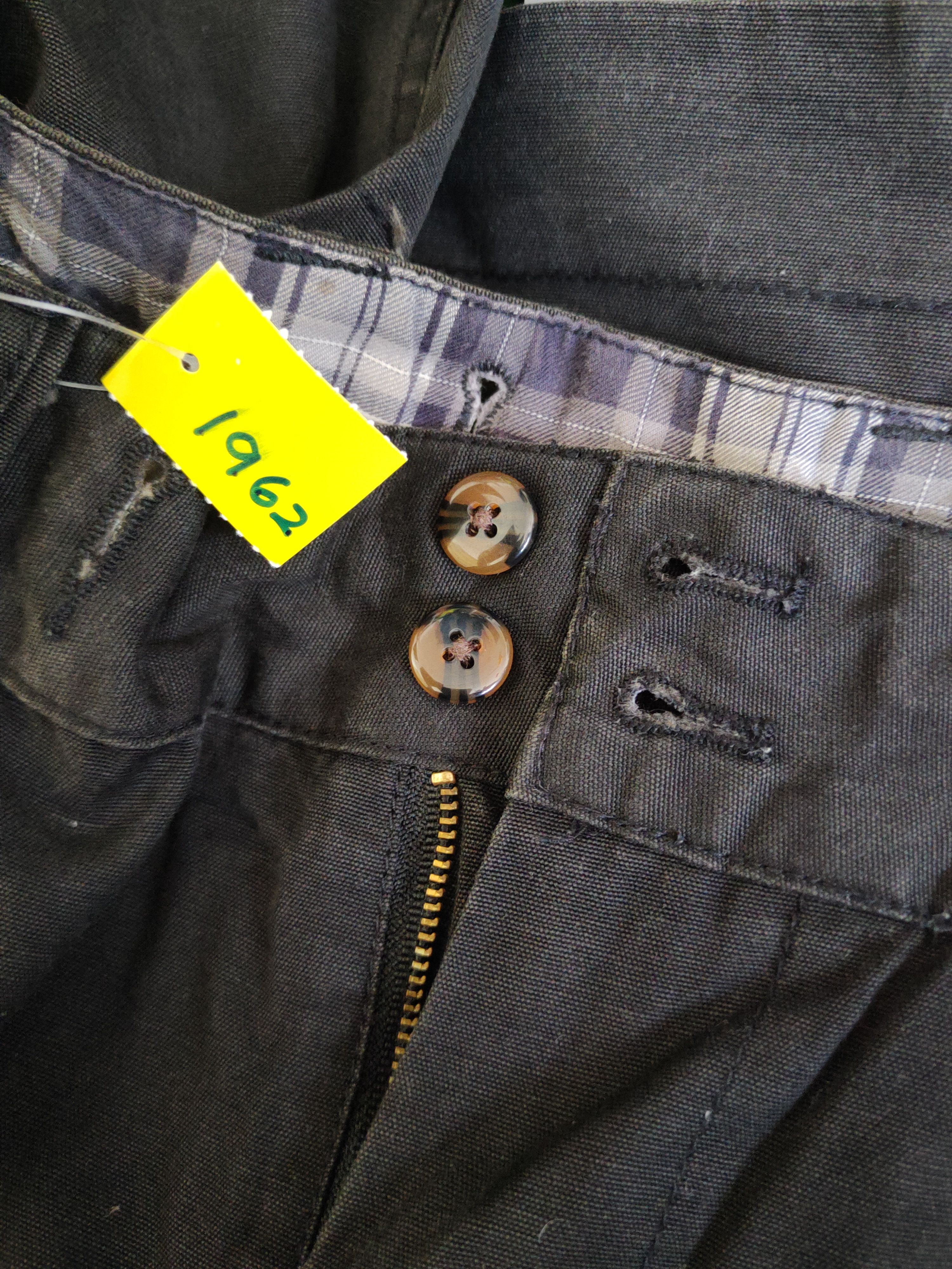 Japanese Brand DL Neutral infinity Black Multipocket Cargo Pants #1962 Size US 32 / EU 48 - 14 Thumbnail