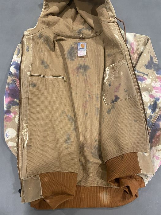 Vintage Vintage Tie Dye Carhartt Jacket Grailed