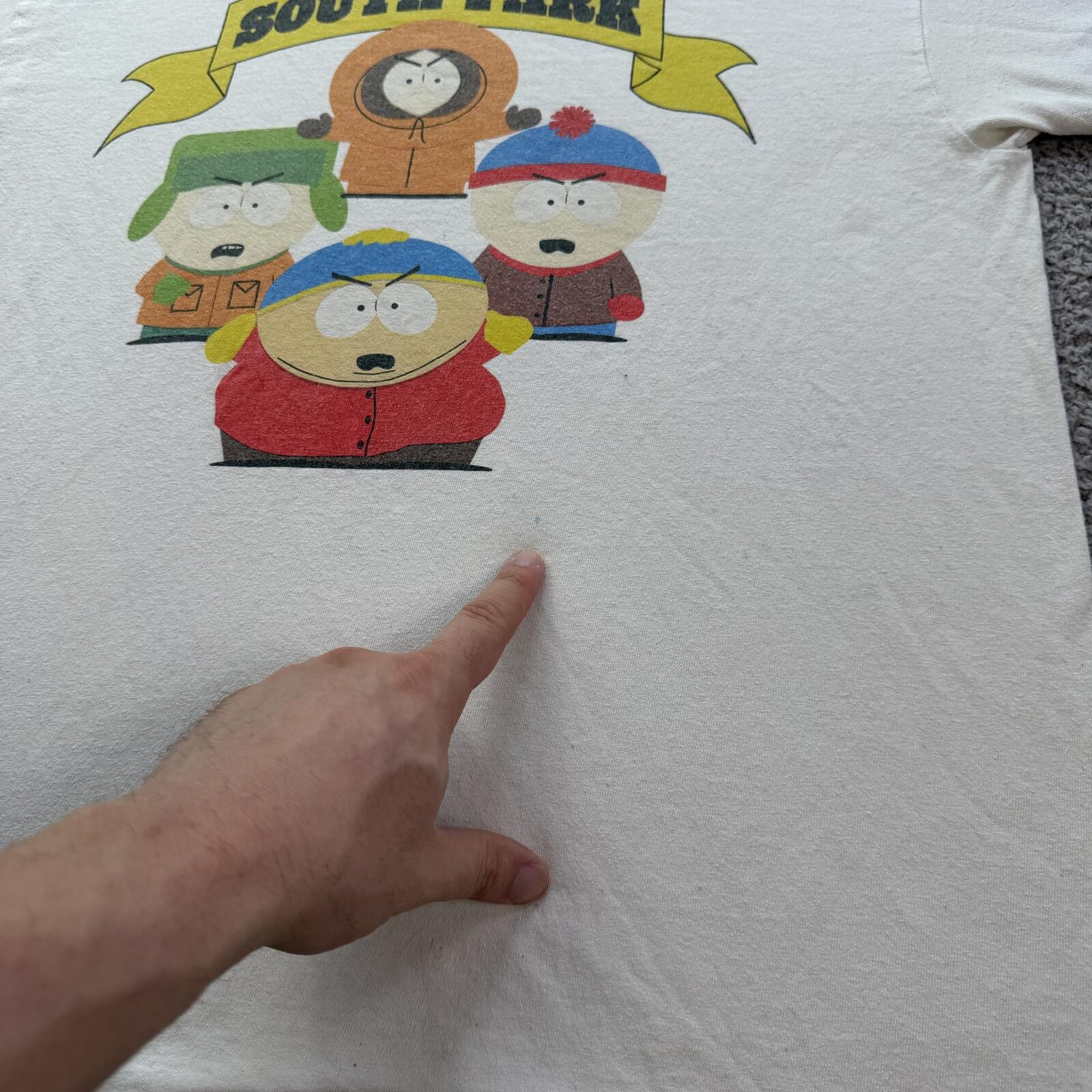 Other Y2K South Park Cartoon Graphic T Shirt Cartman Stan Kyle M Size US M / EU 48-50 / 2 - 5 Thumbnail