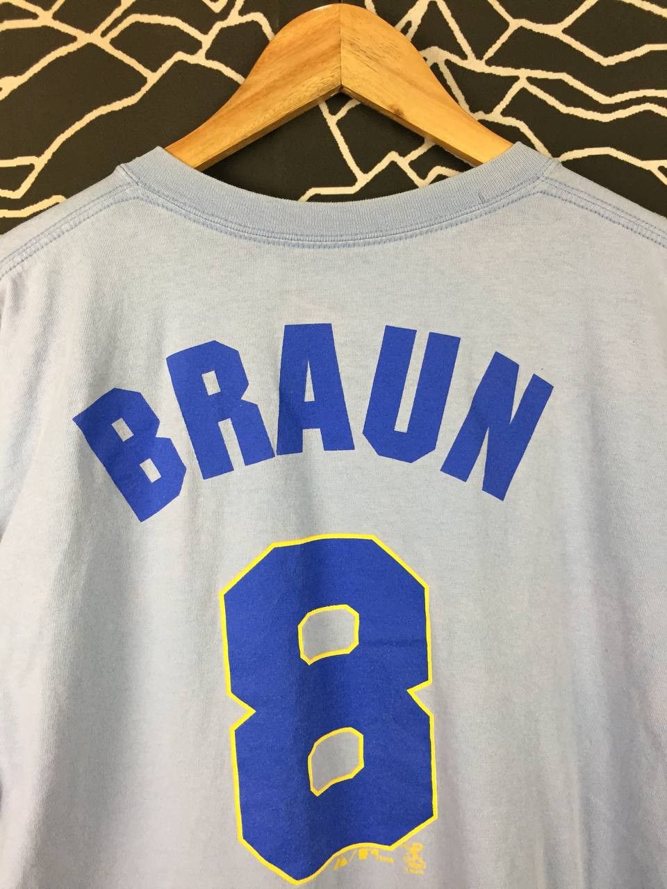 Majestic Milwaukee Brewers MLB Ryan Braun Majestic Tee Size US XL / EU 56 / 4 - 6 Thumbnail