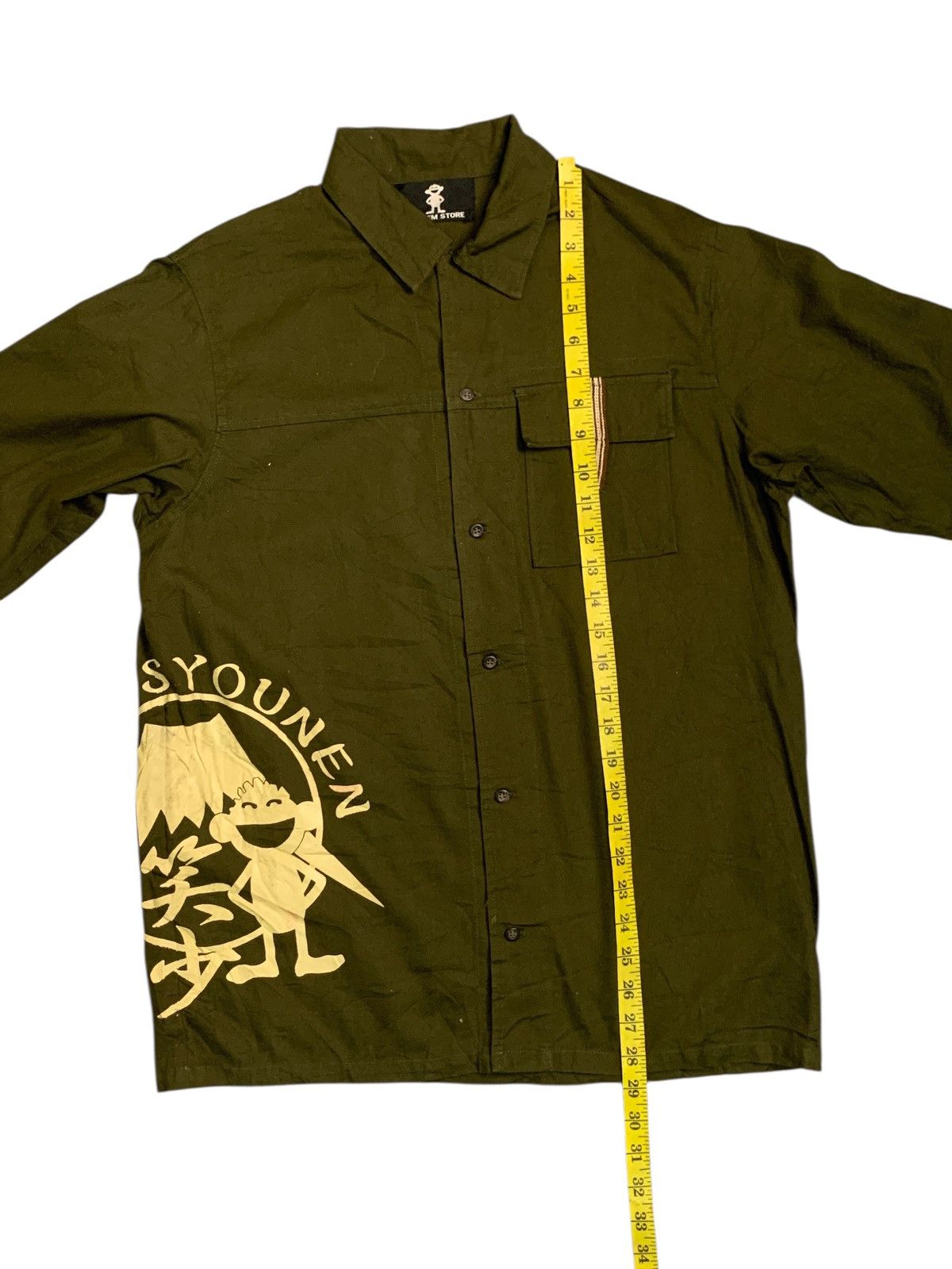 Harlem Globetrotters Rare Design Harlem Store Warau Syounen Button Ups Shirt Size US M / EU 48-50 / 2 - 8 Thumbnail