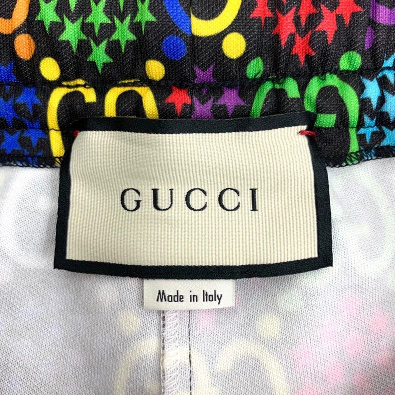Gucci Gucci Size S Multi-color rainbow jumping candy logo full-p Size US 27 - 5 Thumbnail