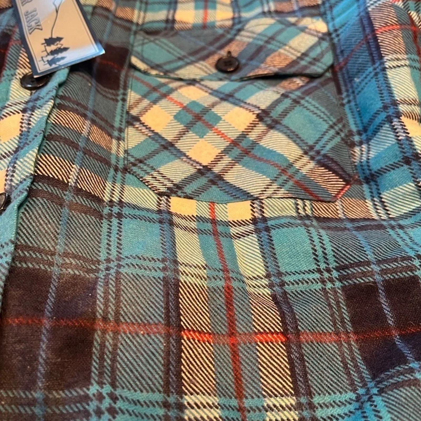 Lumberjack Vintage blue plaid Lumber Jack jacket, size Small Size US S / EU 44-46 / 1 - 2 Thumbnail