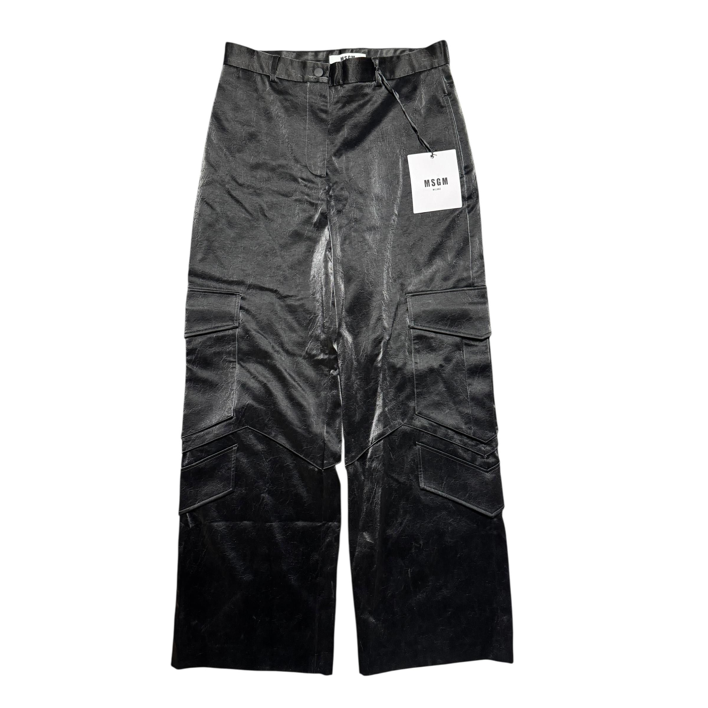 MSGM MSGM Straight Leg Cargo Trousers Size 28" / US 6 / IT 42 - 5 Thumbnail