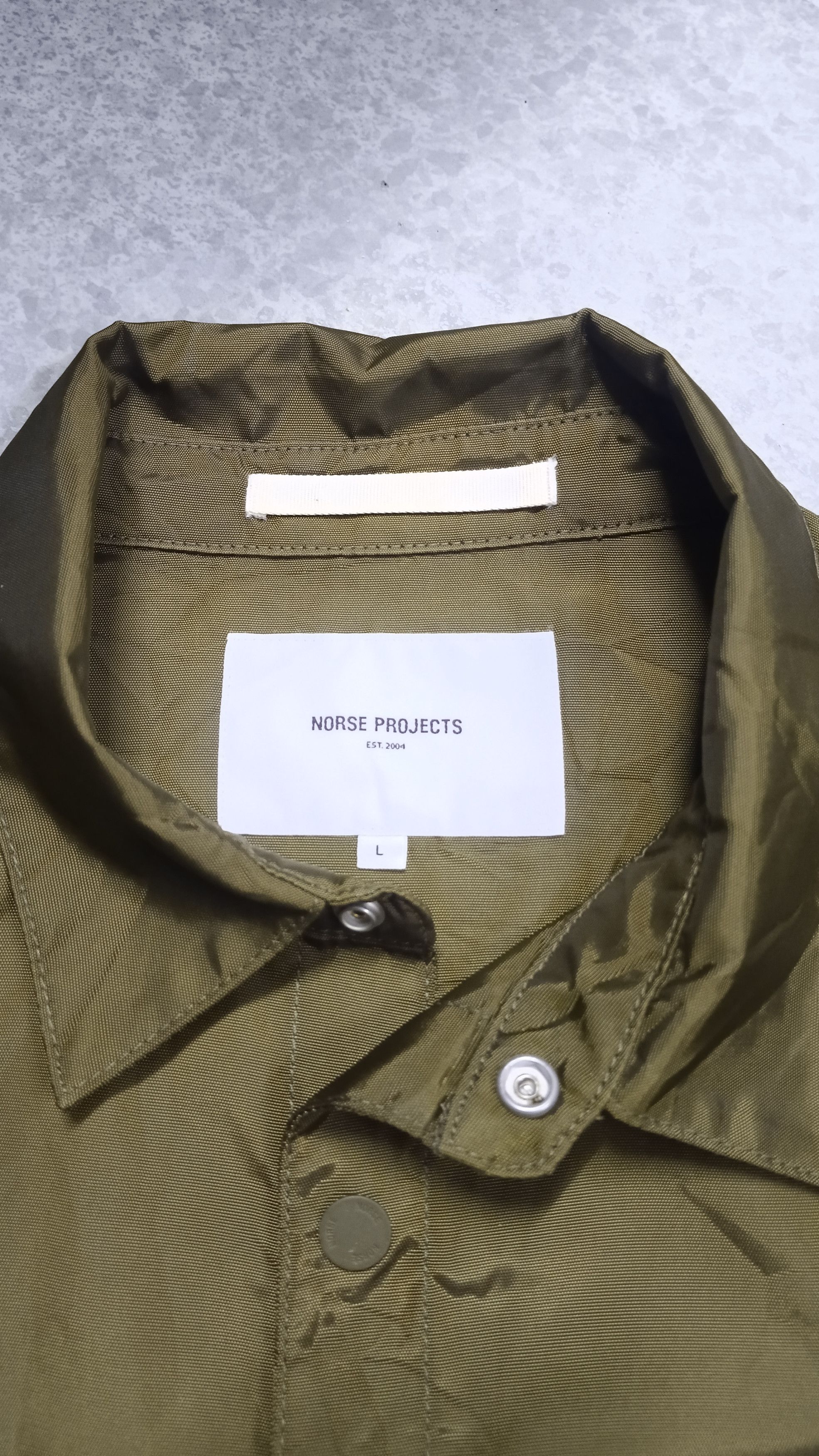 Norse Projects Norse Projects Svend Nylon Oxford Coach Jacket Size US L / EU 52-54 / 3 - 5 Thumbnail