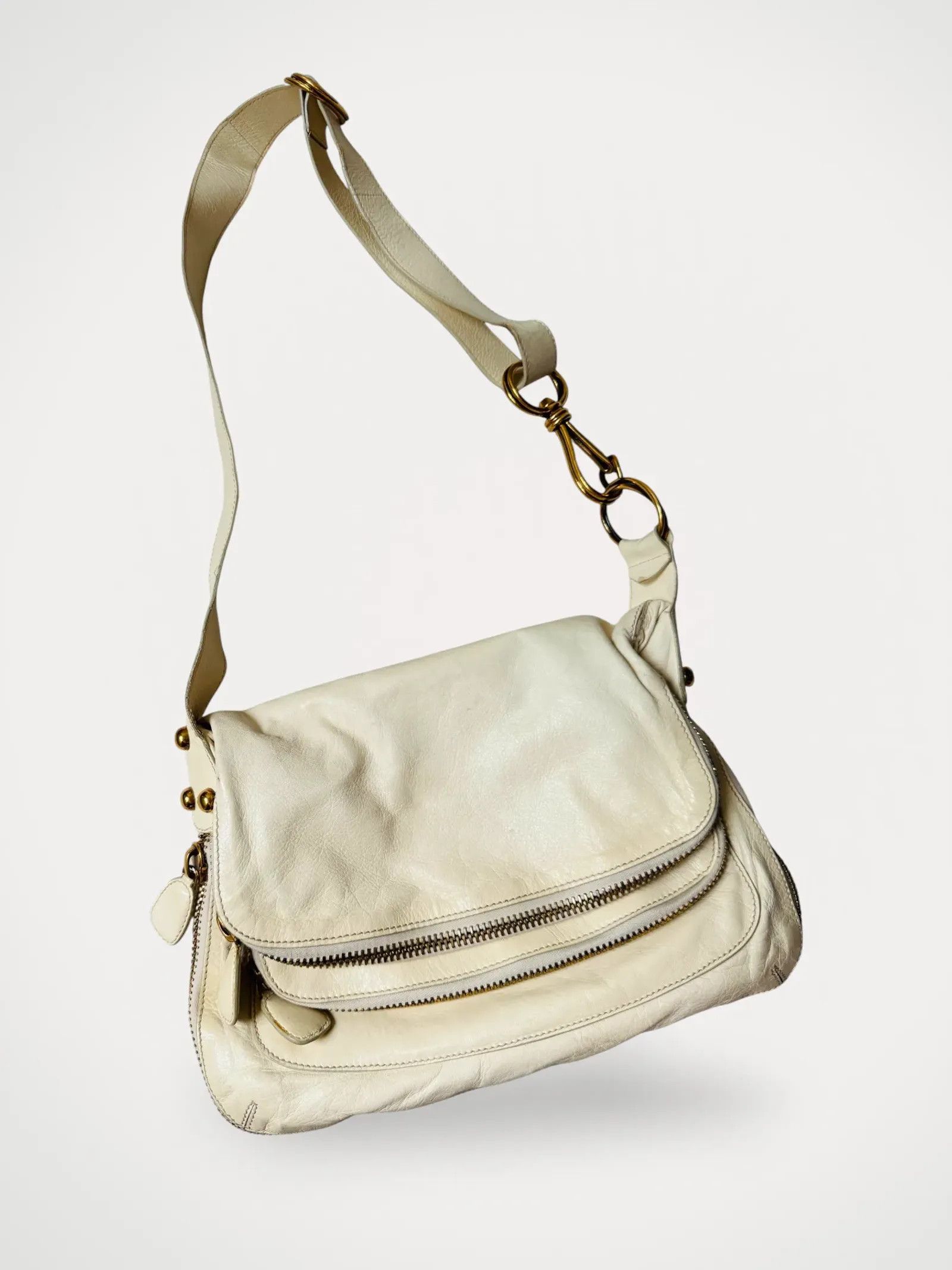 Donna Karan Crossbody Bag in Beige, Women's