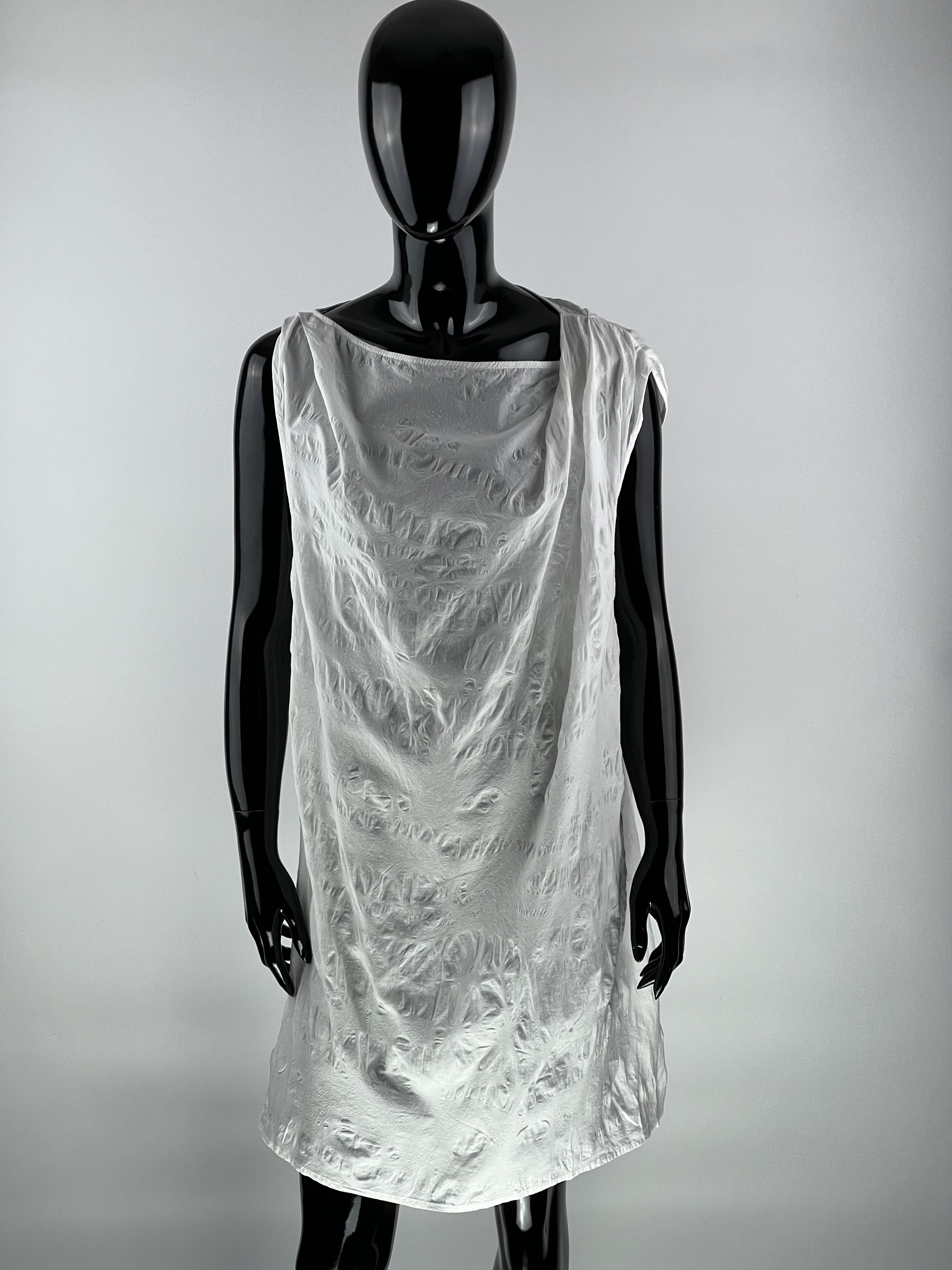 un-namable Un-namable White Sleeveless Cotton Dress Size XS Size XS / US 0-2 / IT 36-38 - 1 Thumbnail