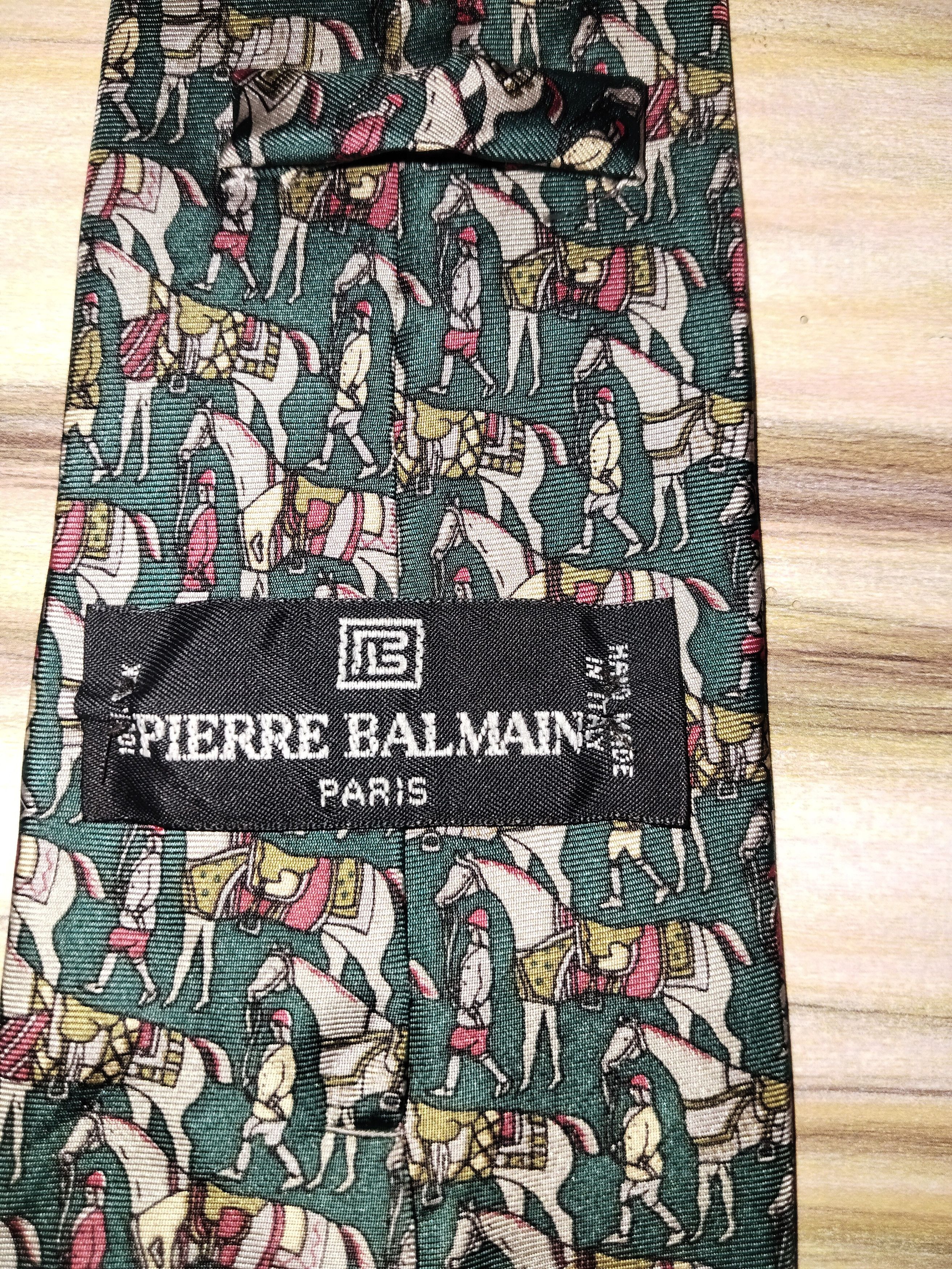 Pierre Balmain PIERRE BALMAIN Necktie Size ONE SIZE - 3 Thumbnail