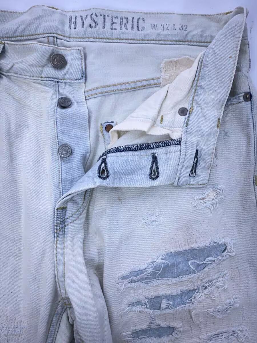 Hysteric Glamour Distressed Repair Denim Jeans Size US 32 / EU 48 - 3 Thumbnail