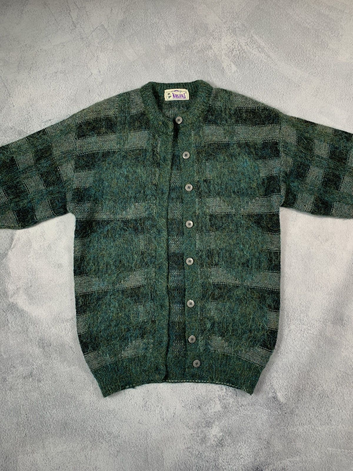 Other Vintage 90s Heavy knit wool cardigan sweater size M Size M / US 6-8 / IT 42-44 - 2 Thumbnail