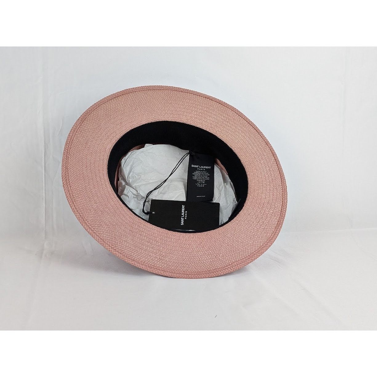 Saint Laurent Paris o1rshd1 Size: OS / Fedora Hat in Pink Size ONE SIZE - 6 Thumbnail