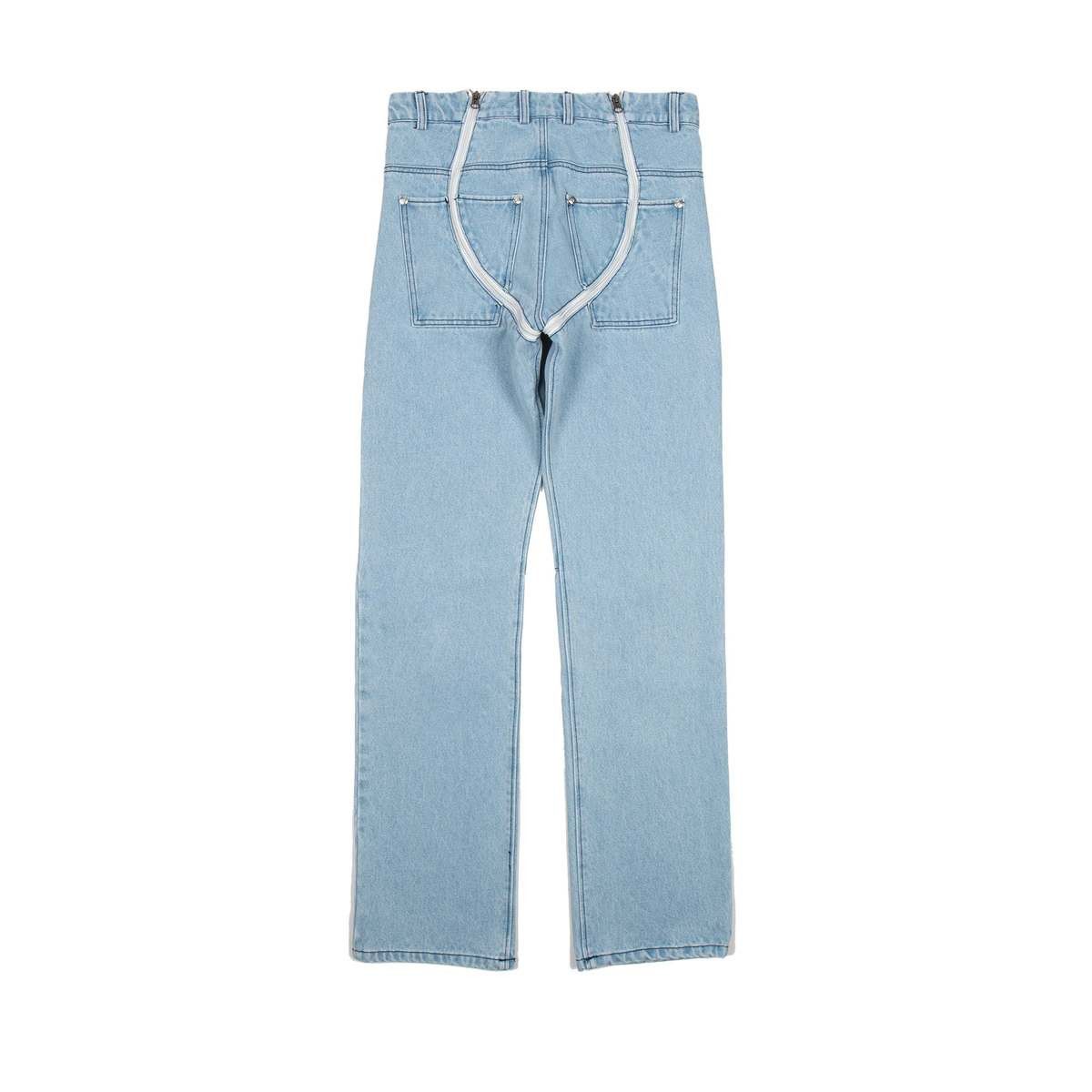 GmbH GMBH double zip straight leg jeans Size US 28 / EU 44 - 5 Thumbnail