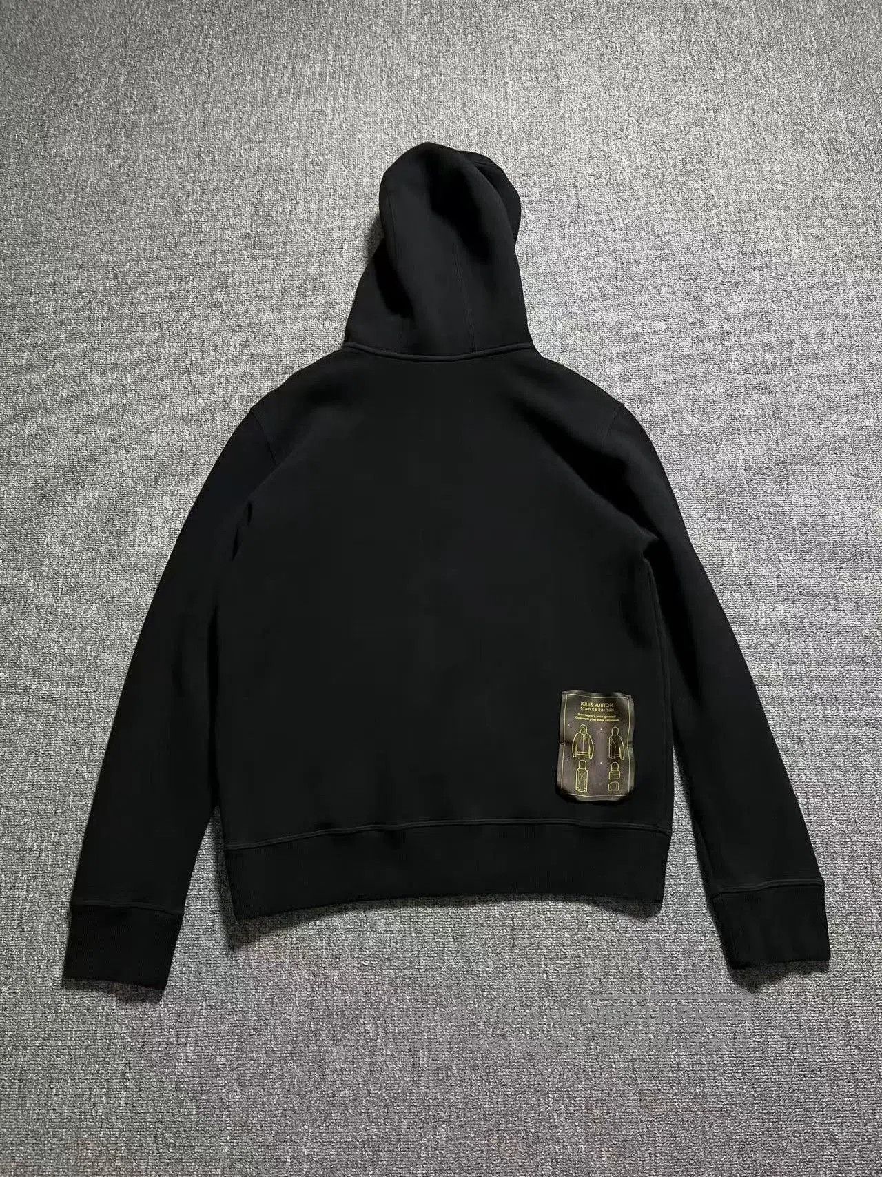 Louis Vuitton Black Zip-Up Hoodie with Front Pocket. Size US L / EU 52-54 / 3 - 2 Thumbnail