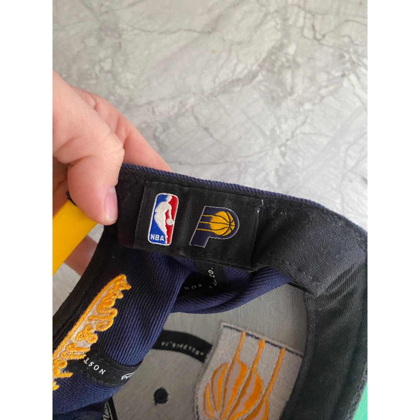 Mitchell & Ness Indiana Pacers Mitchell & Ness NBA Basketball Snapback Hat Size ONE SIZE - 9 Thumbnail