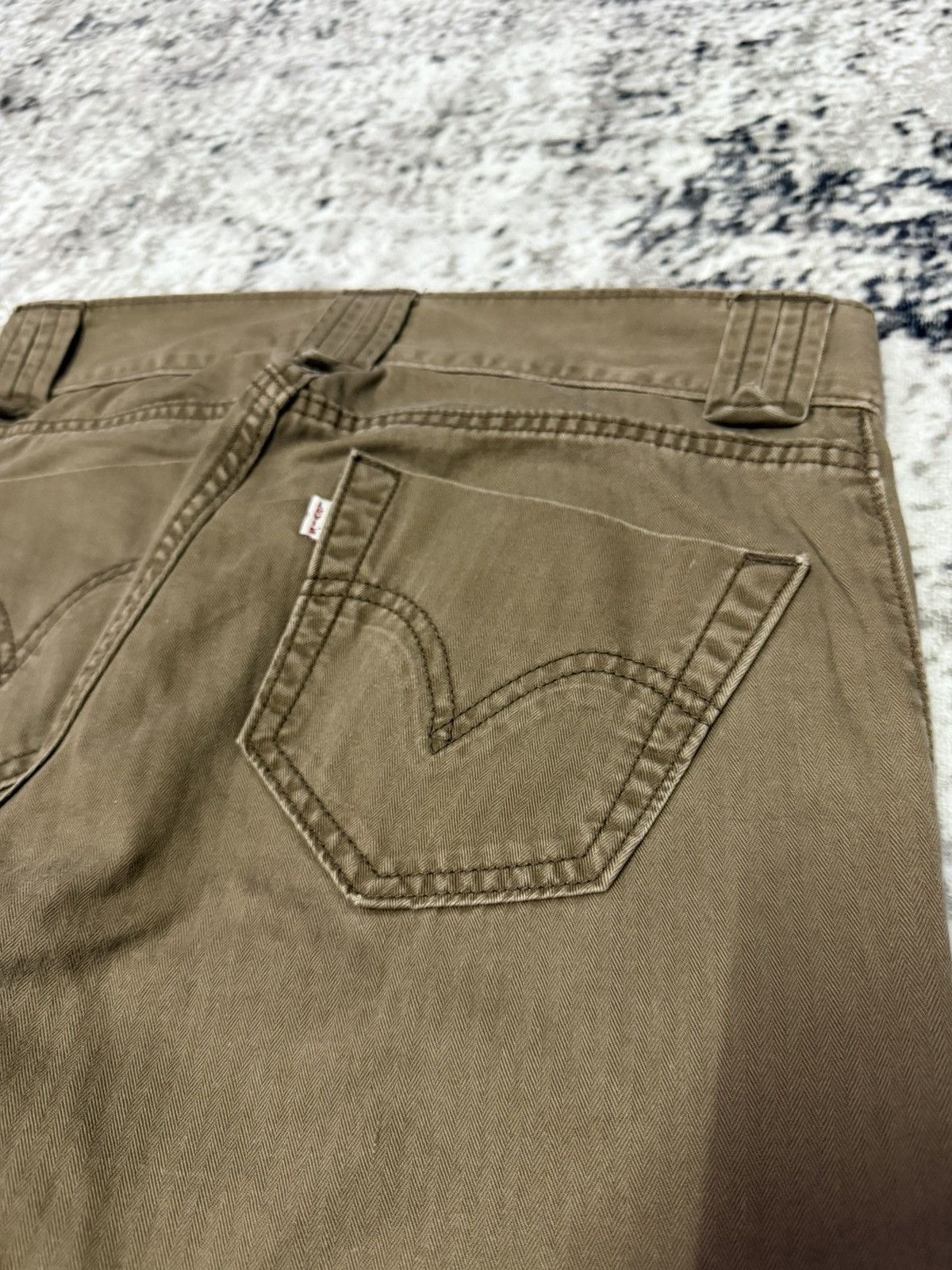 Levi's Vintage Levis Tab Twills Bush Pocket Low Rise Flare Jeans Size 28" / US 6 / IT 42 - 12 Thumbnail
