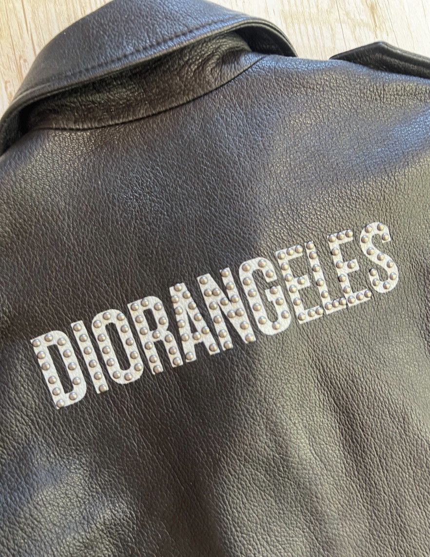Dior Christian Dior Diorangeles Biker Jacket Goat Leather Moto Size S / US 4 / IT 40 - 8 Thumbnail