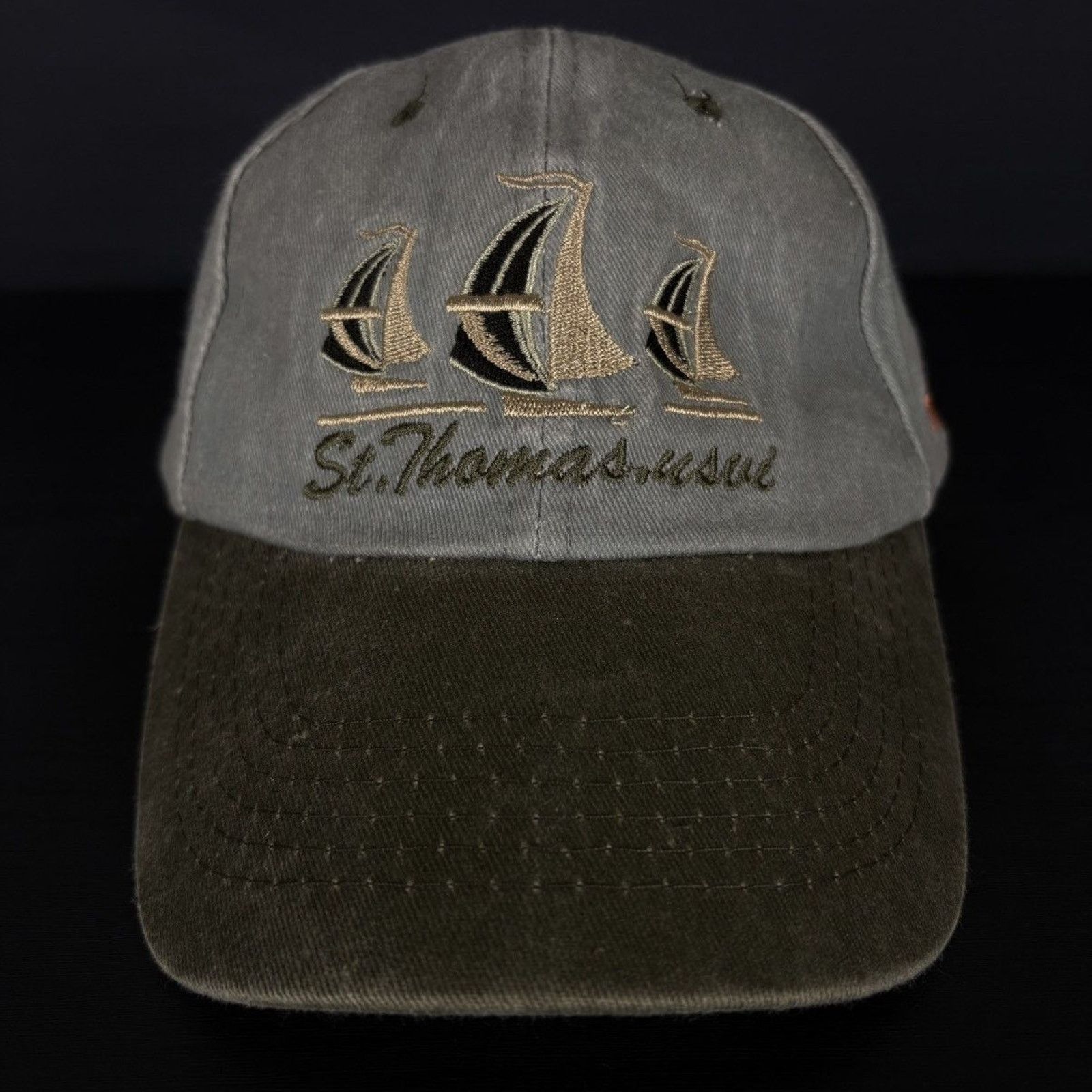Vintage 🏝️ST. THOMAS ISLAND Cap Size ONE SIZE - 2 Thumbnail