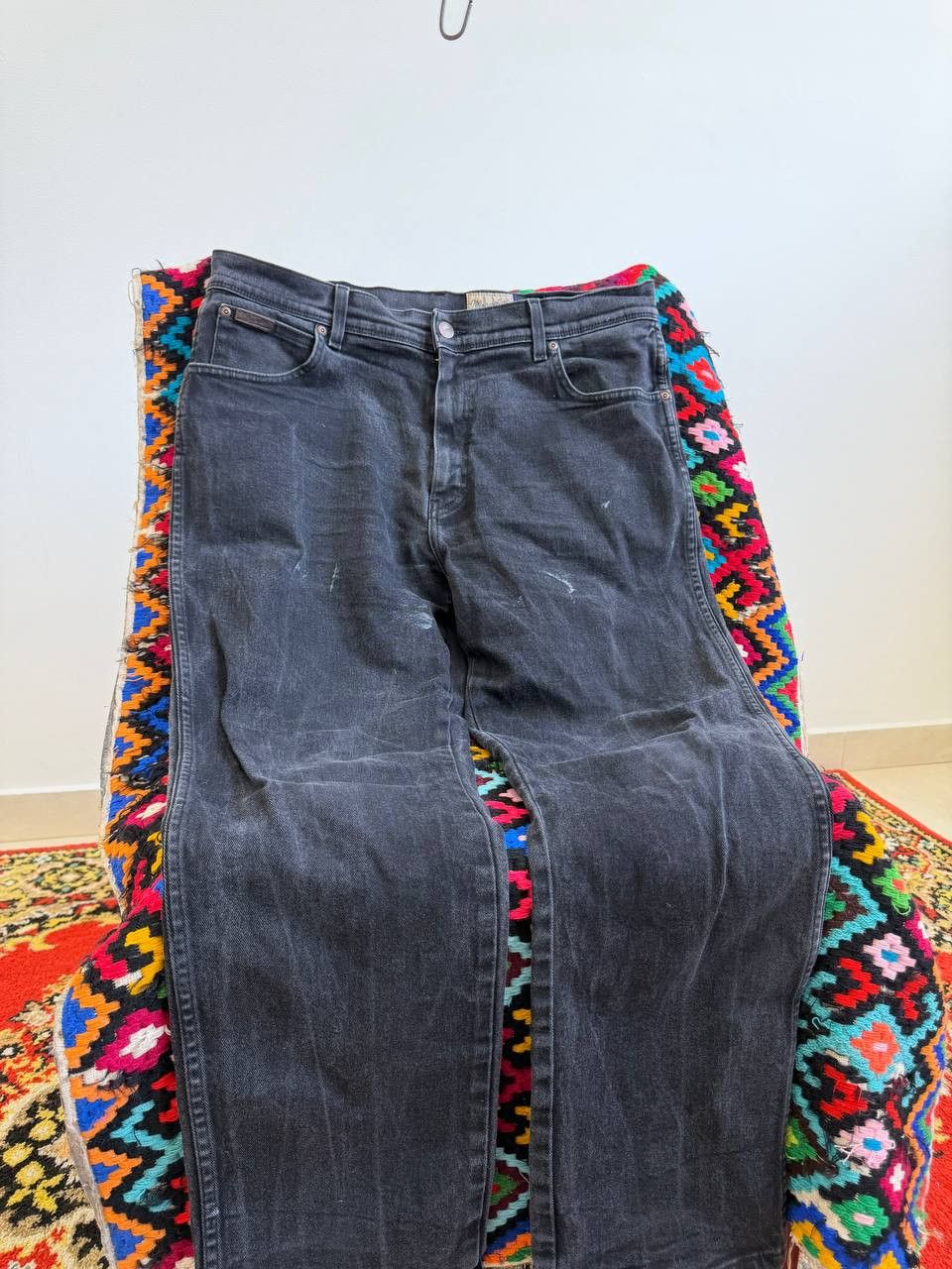Hedi Slimane 00s Diesel Hedi Slimane Dior Style Washed Denim Jeans Size US 32 / EU 48 - 4 Thumbnail
