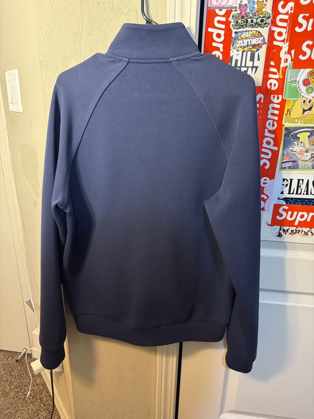 Prada Blouson Felpa Tec Prada Pirelli in Blue Size US S / EU 44-46 / 1 - 14 Thumbnail