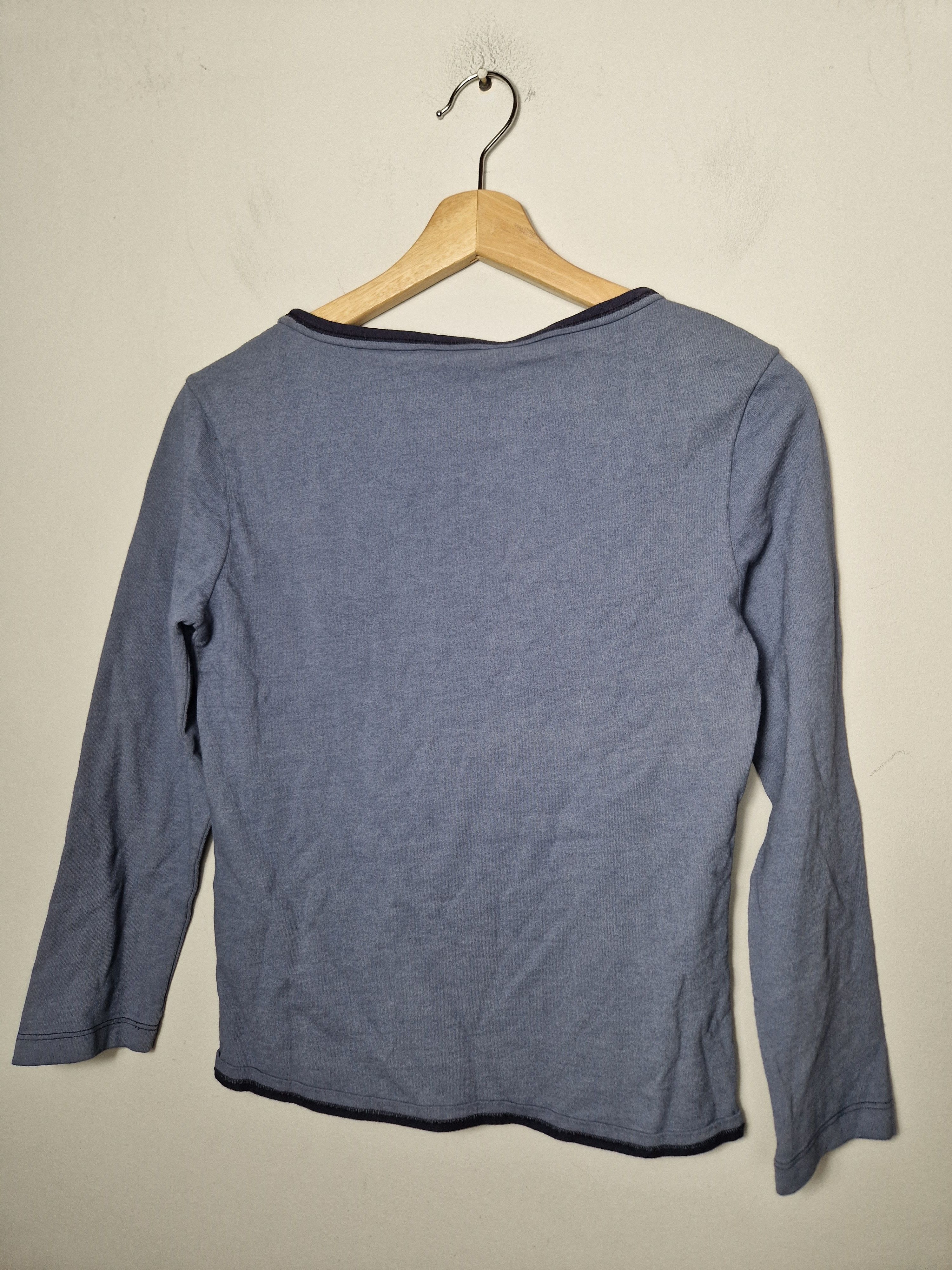 Prada Prada red tab longsleeve grey top Size XS / US 0-2 / IT 36-38 - 3 Thumbnail