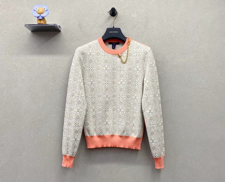 Louis Vuitton LV Grey Logo Print Crewneck Sweatshirt Size US XS / EU 42 / 0 - 1 Thumbnail