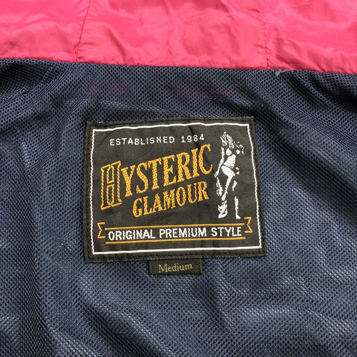 Hysteric Glamour 2000s Hysteric Glamour Two Tone Nylon Jacket Avant Garde Lgb Size US M / EU 48-50 / 2 - 11 Thumbnail