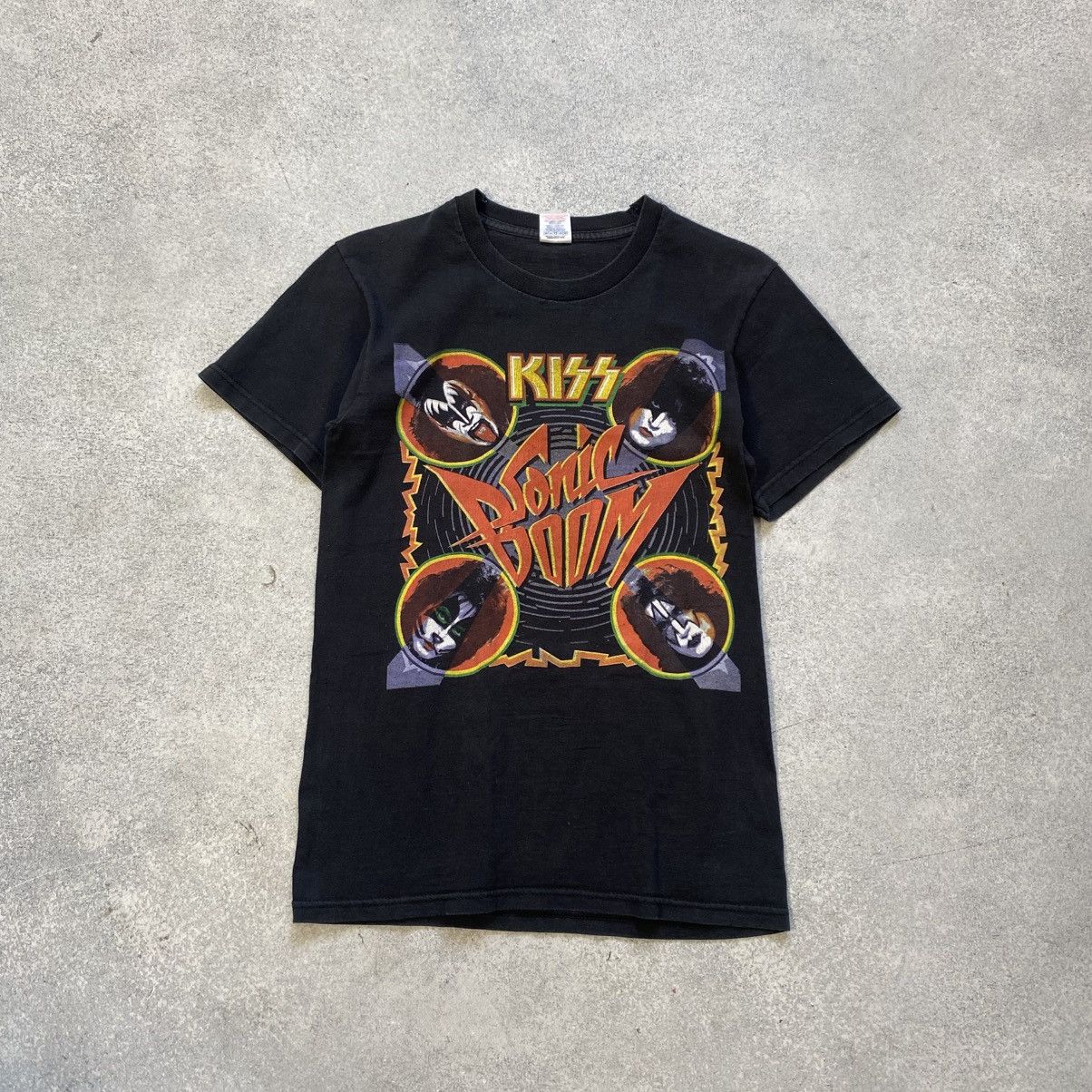 Fruit Of The Loom Vintage Kiss t shirt Size US S / EU 44-46 / 1 - 1 Thumbnail