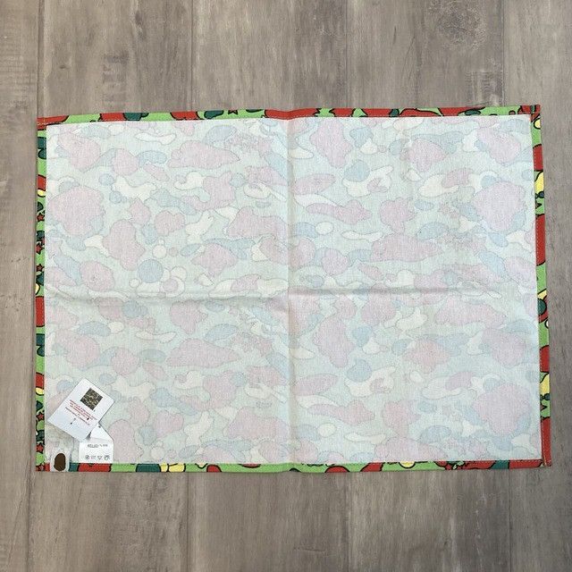 Bape 🔥Vintage🔥 BAPE Psyche Camo placemat a bathing ape NIGO Size ONE SIZE - 3 Thumbnail