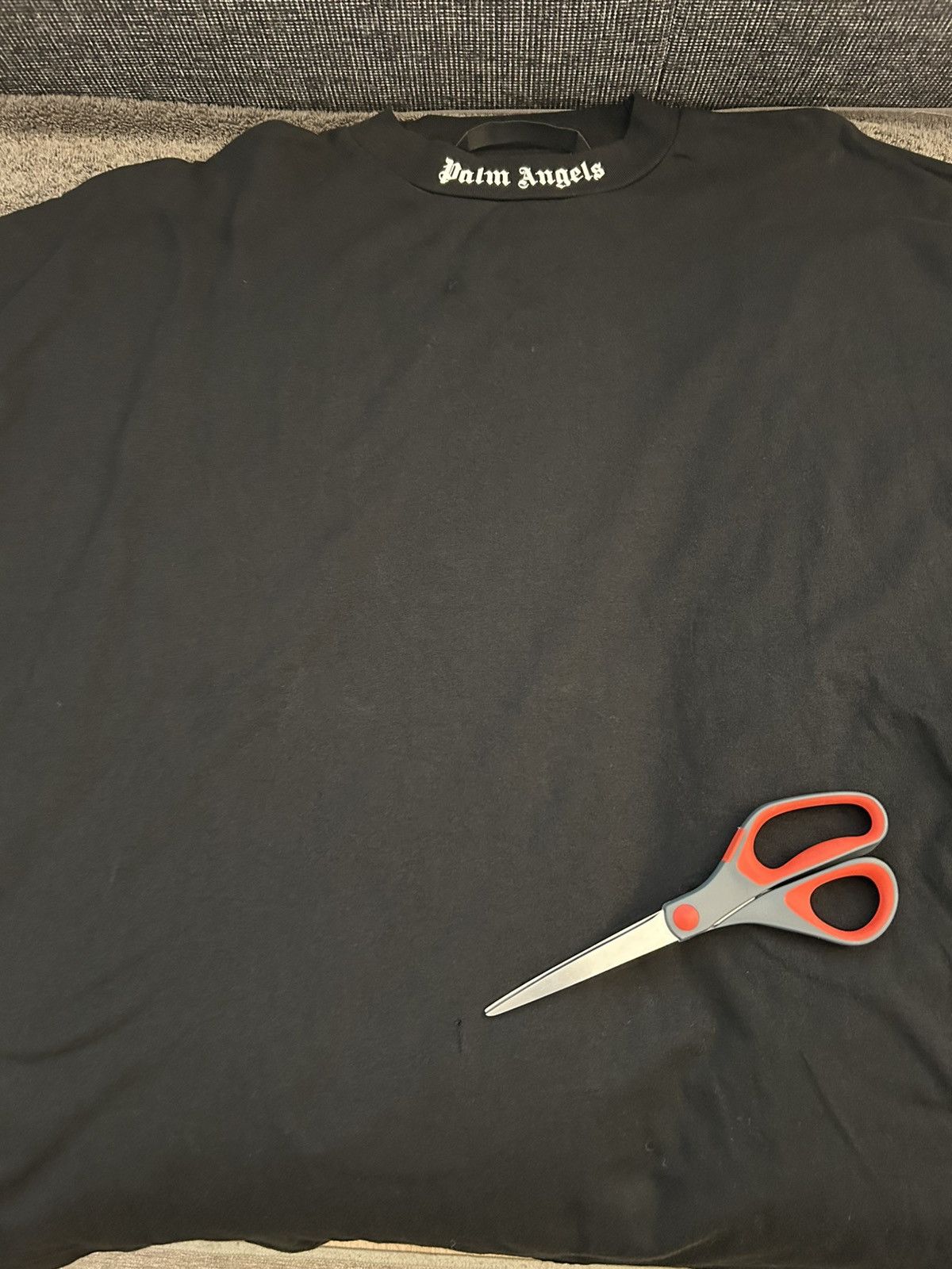 Palm Angels Palm Angels classic logo Long Sleeve Black new with flaws Size US S / EU 44-46 / 1 - 8 Thumbnail
