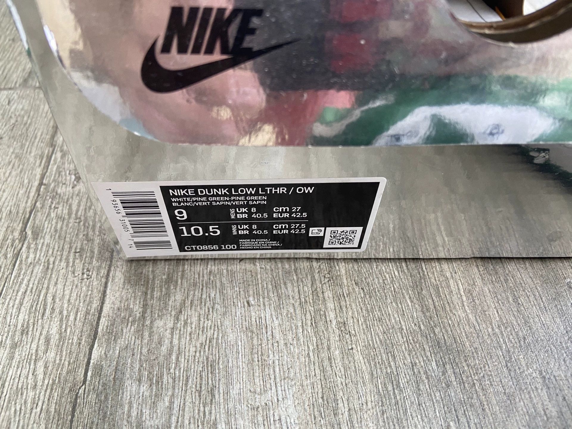 Off-White OFF-WHITE x Nike Dunk Low Leather Size US 9.5 / EU 42-43 - 9 Thumbnail