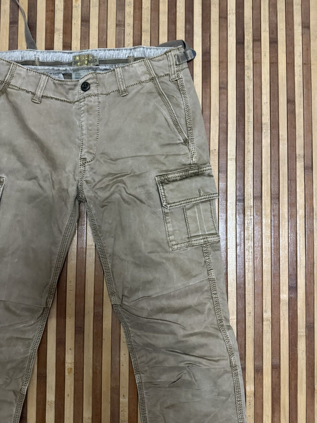 Japanese Brand Flamingo Cargo Pants / Multipocket / Streetwear / W28x30.5 Size US 28 / EU 44 - 5 Thumbnail