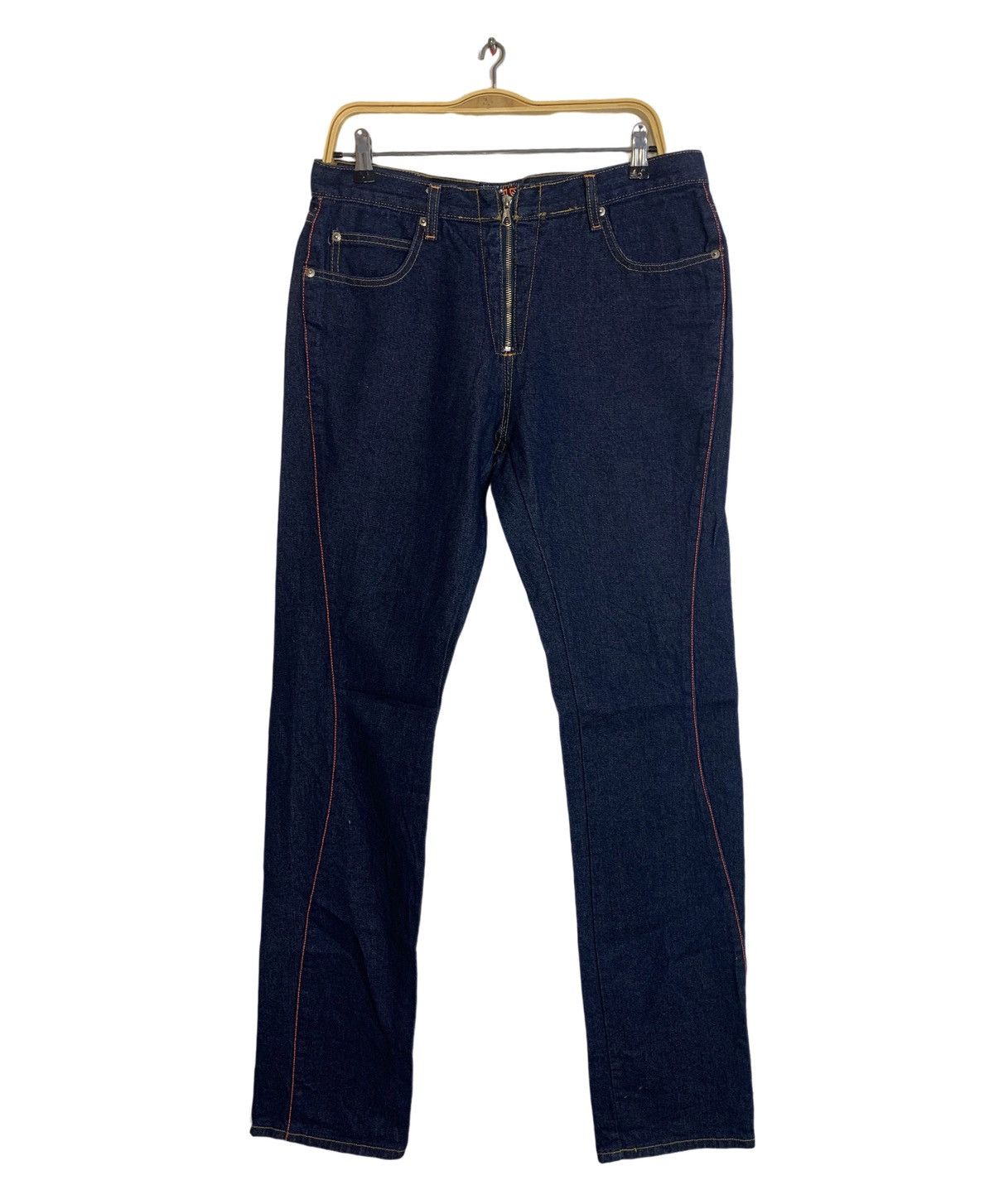 W&LT Hype W.&L.T Wildahd Lethal Trash Kiss The Future Denim Size US 33 - 2 Thumbnail