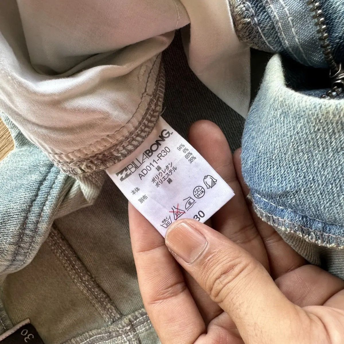 Billabong STEALS🔥VTG BILLABONG WORKWEAR STRETCHABLE DISTRESSED PANTS Size US 30 / EU 46 - 10 Thumbnail