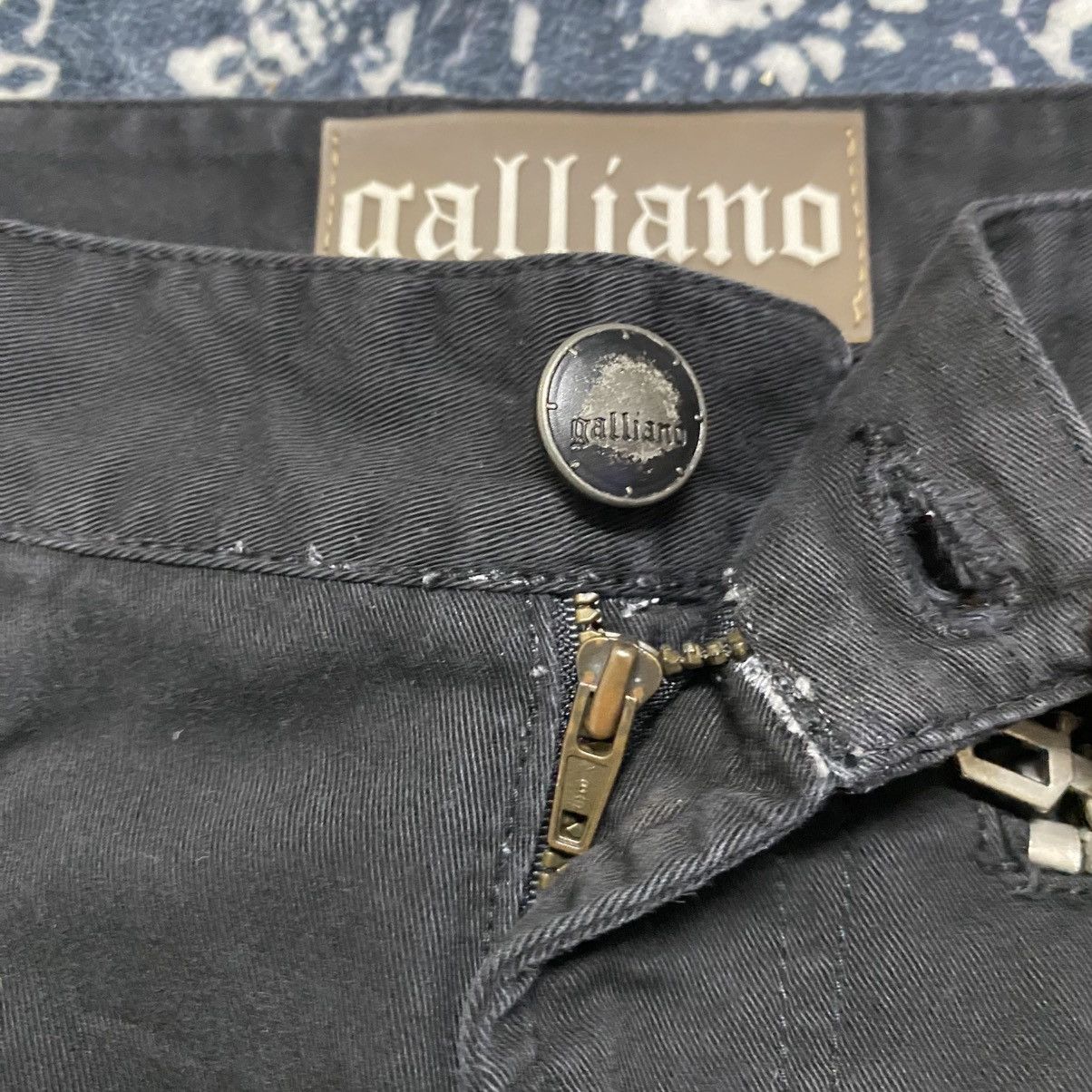 John Galliano John Galliano Black Cargo Pants Size US 34 / EU 50 - 18 Thumbnail