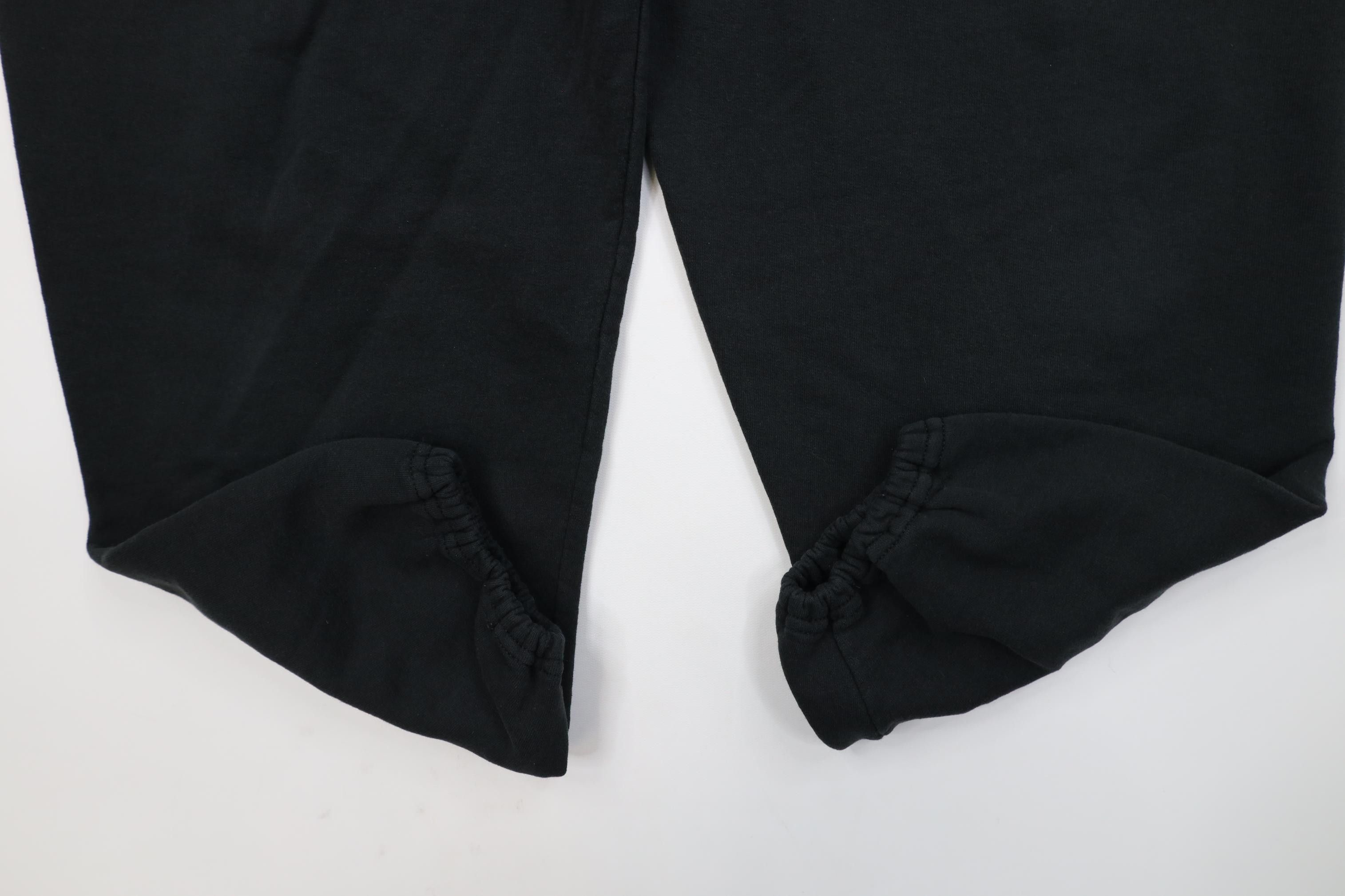 Vintage Vintage 90s Y2K Streetwear Sweatpants Joggers Pants Black Size US 38 / EU 54 - 5 Thumbnail