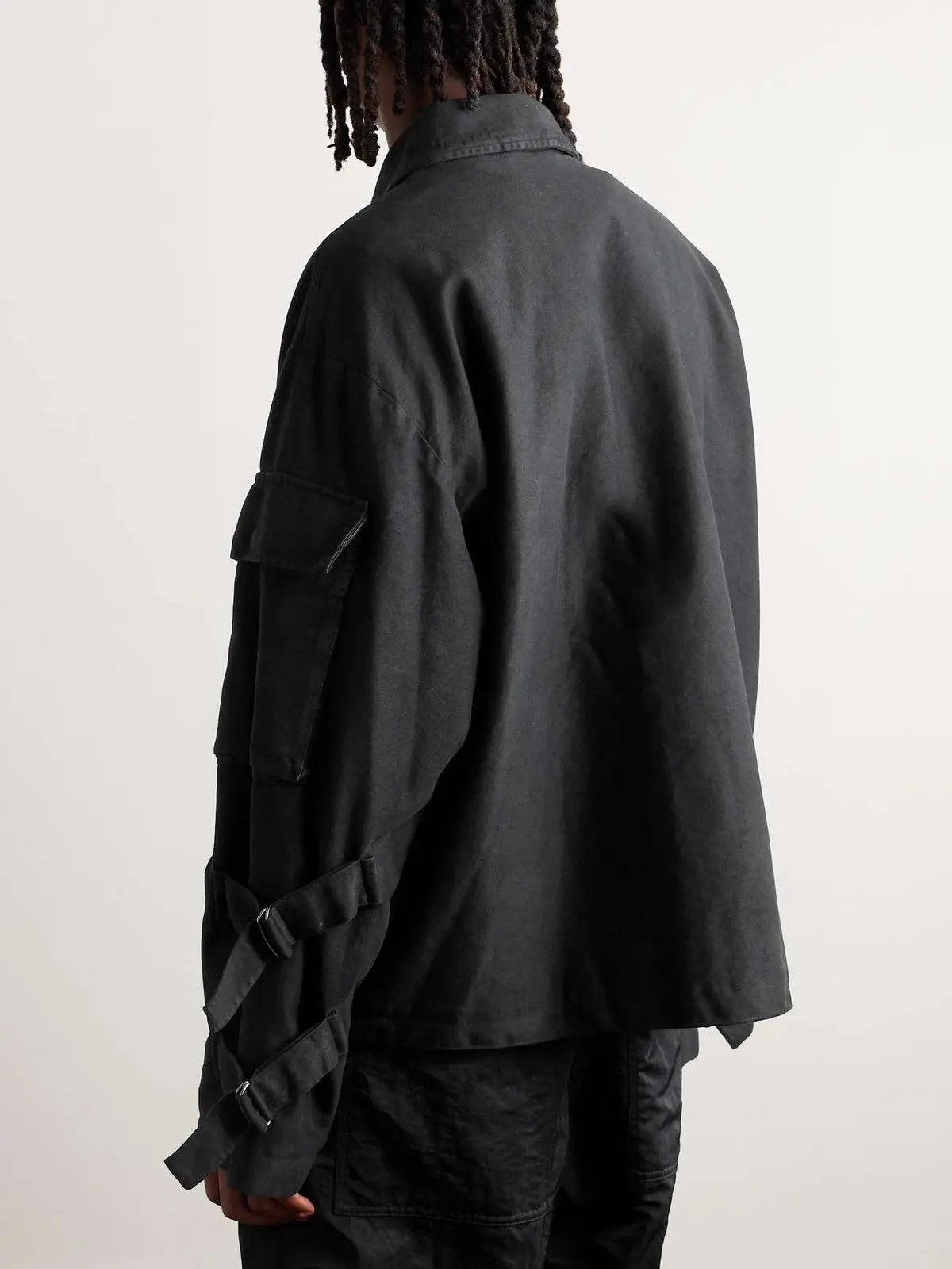 Dries Van Noten Dries Van Noten AW23 Garment Dyed Vonac Jacket Size US L / EU 52-54 / 3 - 3 Thumbnail