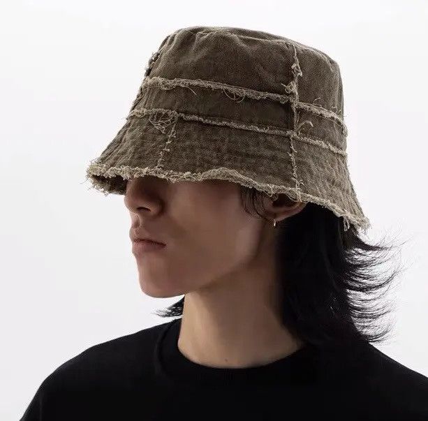 Japanese Brand Outdoor utility grunge reversible distressed bucket hat Size ONE SIZE - 4 Thumbnail