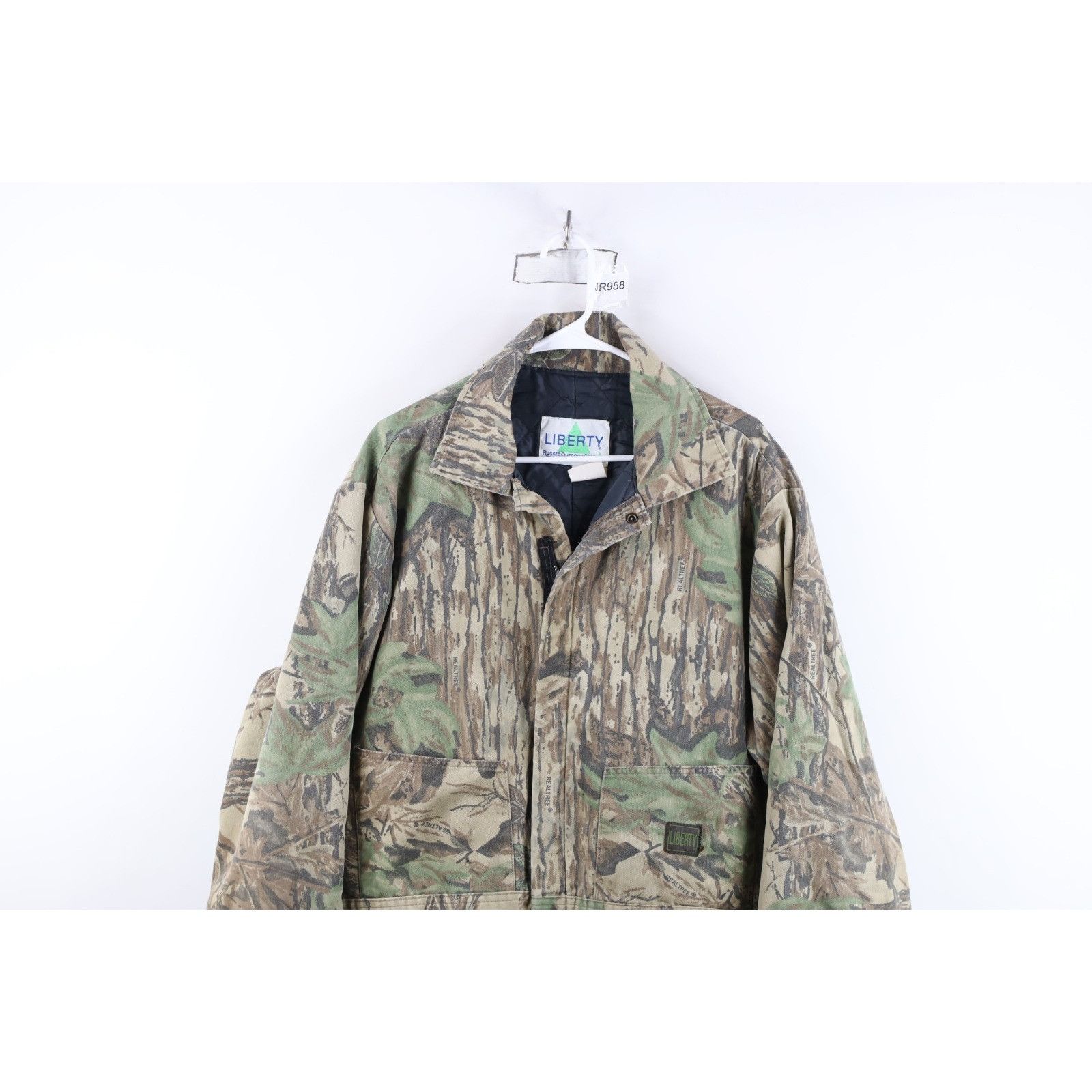 Vintage Vintage 90s Streetwear Quilted Realtree Camouflage Coveralls Size US 42 / EU 58 - 2 Thumbnail