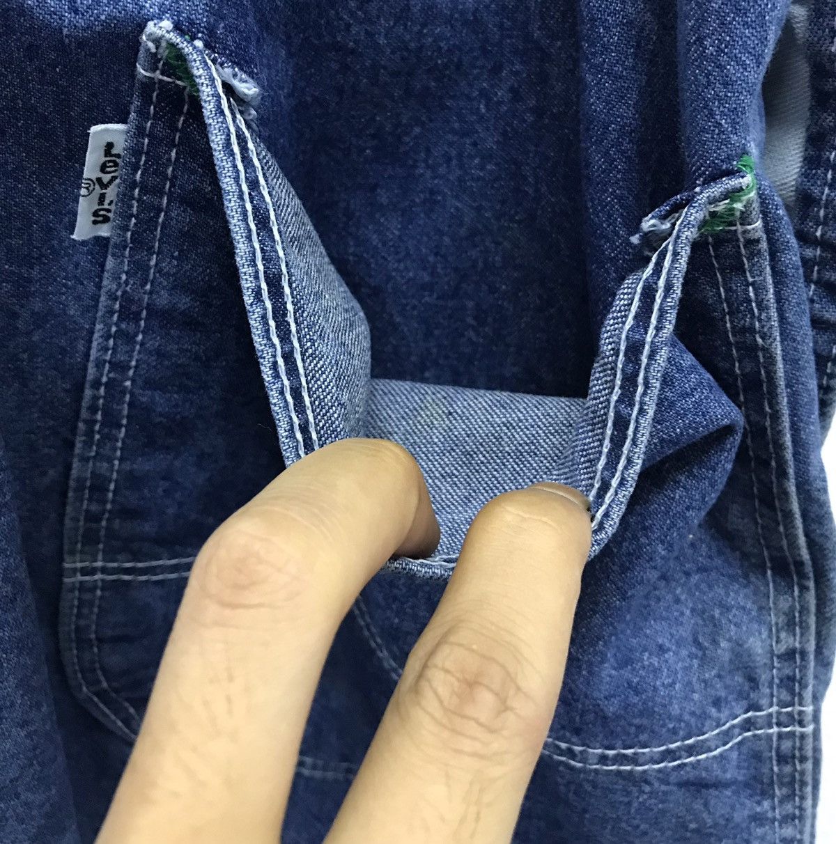 Levi's × Vintage Vintage Levi’s San Francisco Two House Brand Overalls Size US 36 / EU 52 - 13 Thumbnail