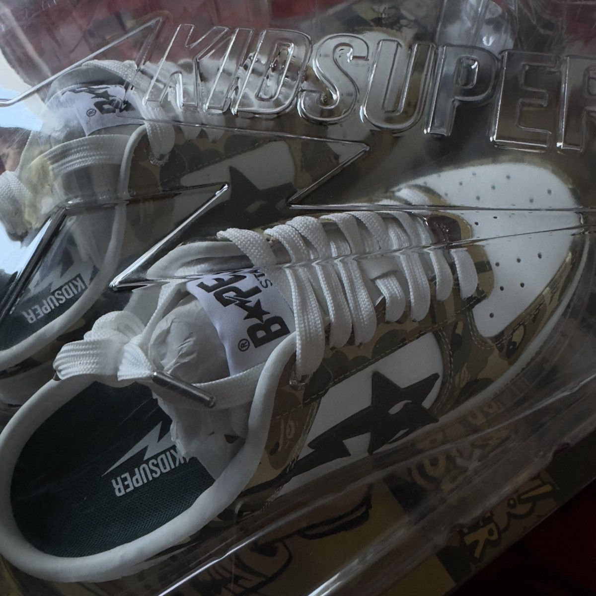 Bape BAPESTA CLOG UK 8.5 KIDSUPER EXCLUSIVE SOLD OUT Size US 8.5 / EU 41-42 - 1 Thumbnail