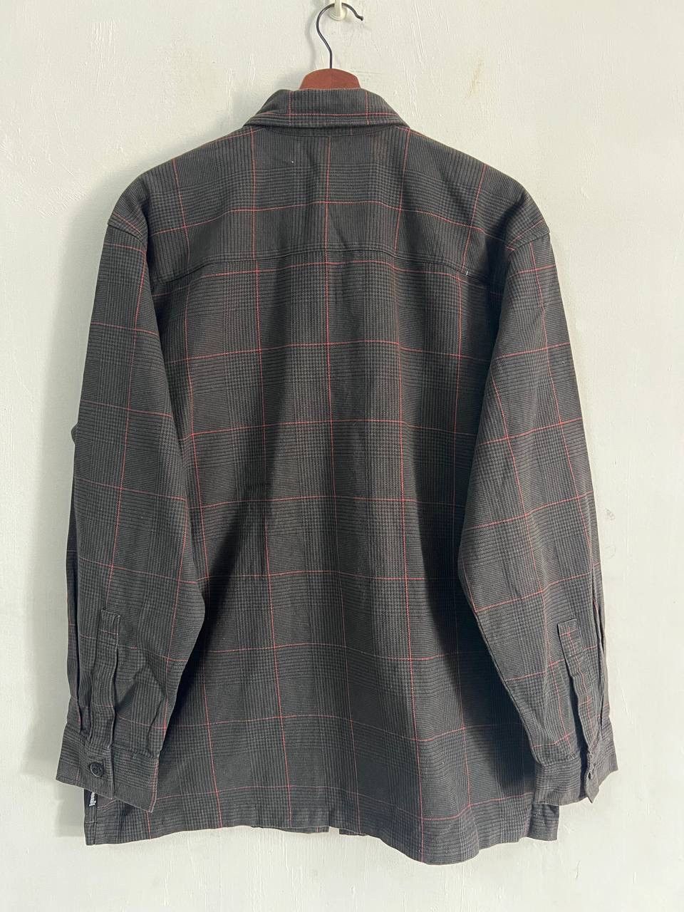 Vintage Bear Usa Pull Over Zipper Collar Camp Size US M / EU 48-50 / 2 - 2 Thumbnail
