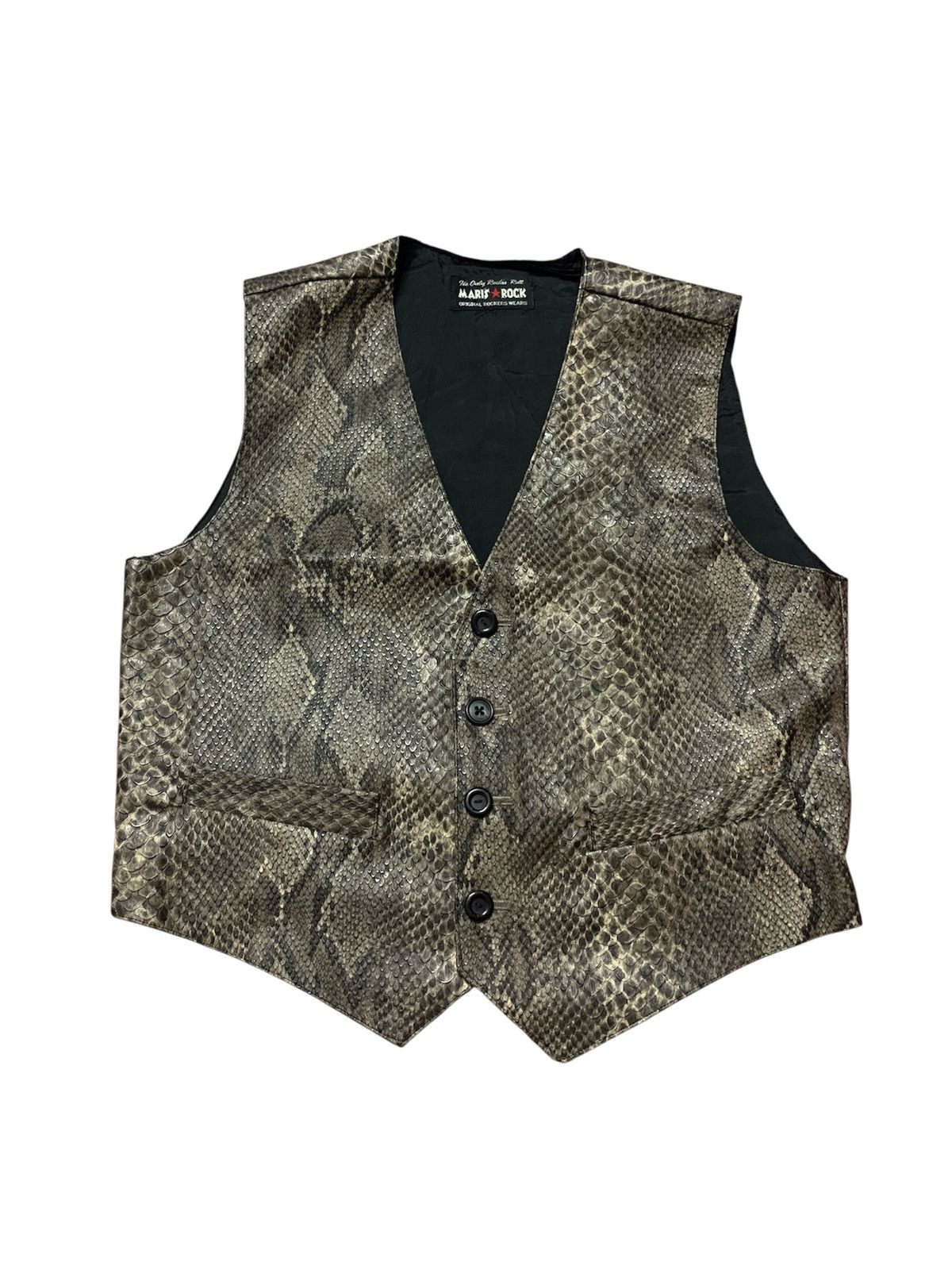 Mari’s Rock Rockabily Phyton Style Vest