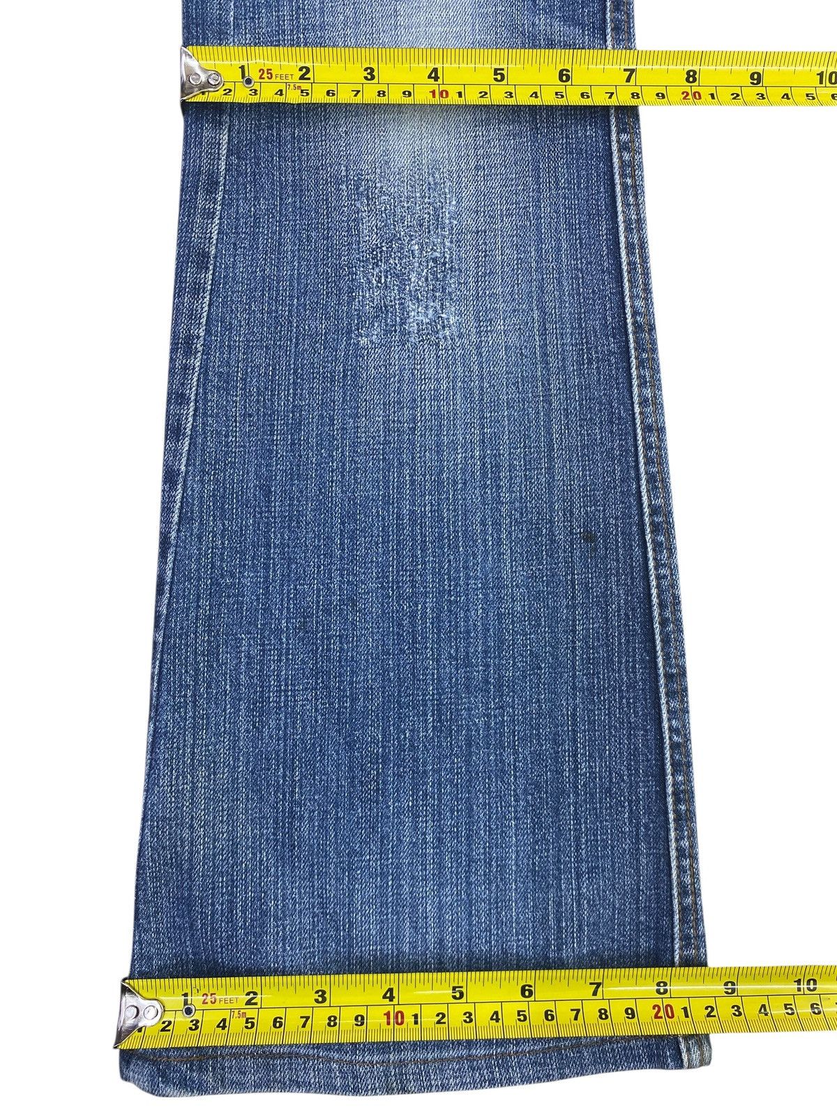 Japanese Brand Camel Road Light Blue Wash Style Flare Jeans Size US 28 / EU 44 - 9 Thumbnail