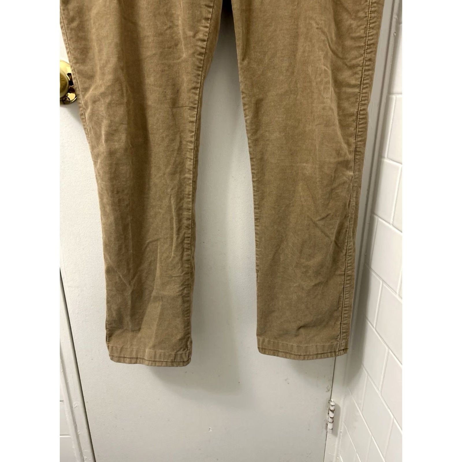 Peter Millar Peter Millar Corduroy Pants Mens 38x30 Brown Straight Leg Trousers Chino Casual Workwear Size US 38 / EU 54 - 3 Thumbnail