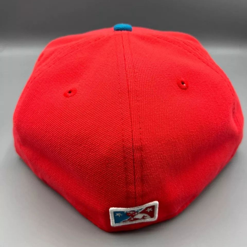 New Era Gwinnett Stripers Hat Men 7 1/2 MiLB Fitted Cap New Size ONE SIZE - 7 Thumbnail