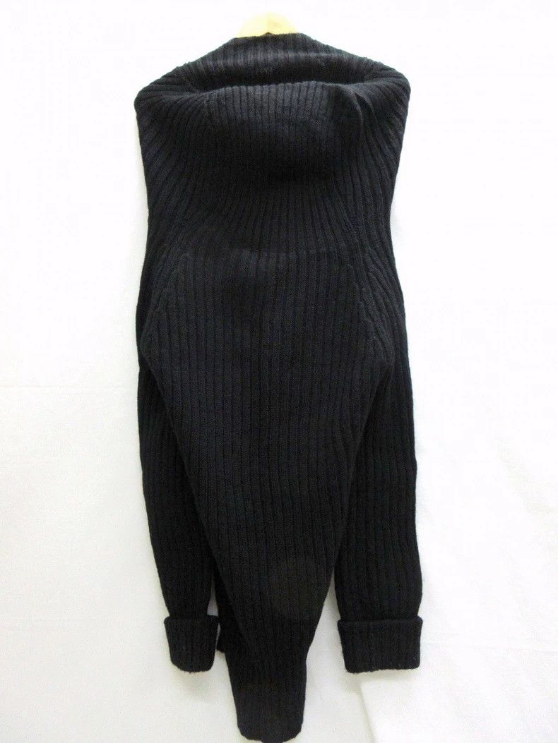 Yohji Yamamoto Yohji Yamamoto size 3 Textured knit cardigan shirt 2503-Ne Size S / US 4 / IT 40 - 2 Thumbnail